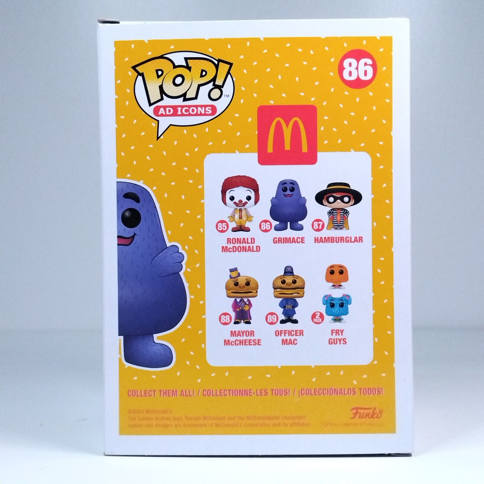 Funko Pop! Ad Icons McDonald's Grimace #86