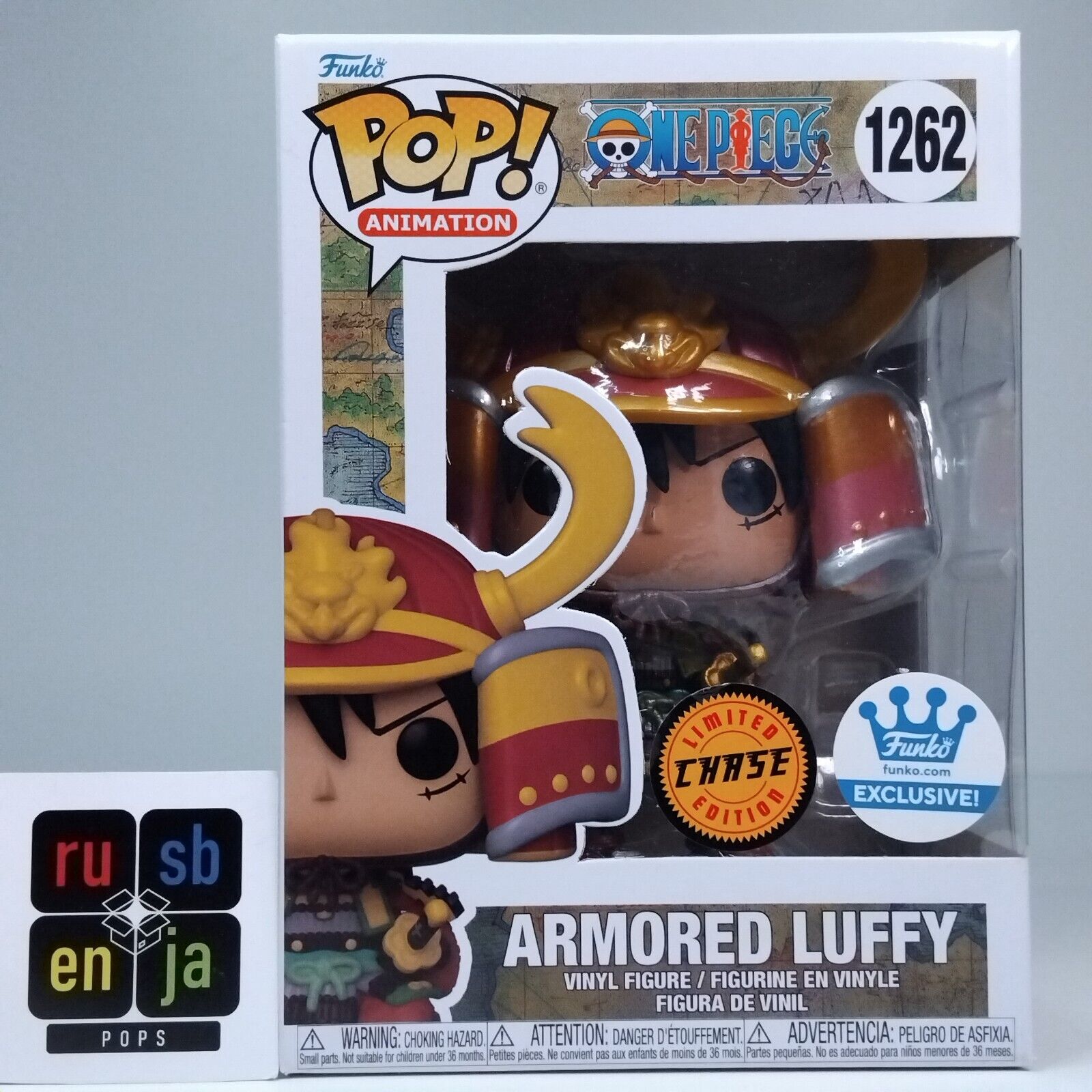 Funko Pop! Anime One Piece Armored Luffy Chase Exclusive #1262