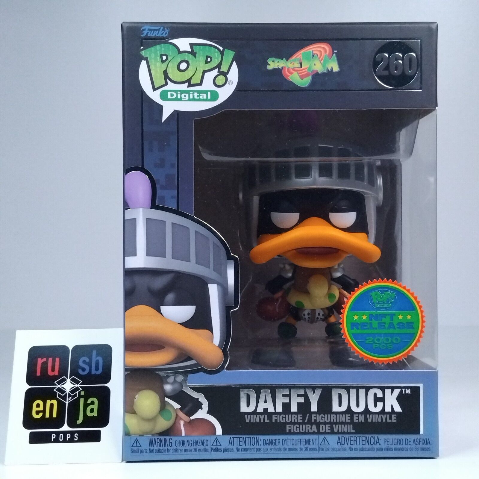 Funko Pop! Digital Animation Space Jam Daffy Duck 2,000 Pcs #260