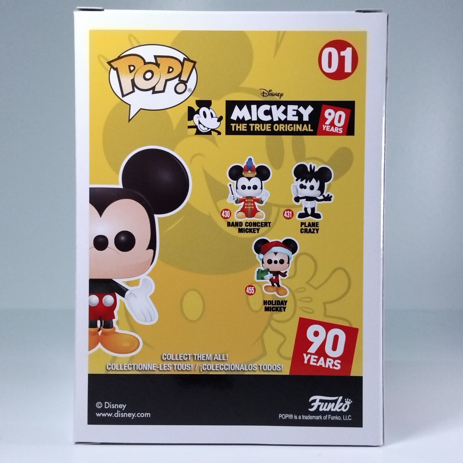 Funko Pop! Disney Mickey Mouse Orange Limited Edition #01