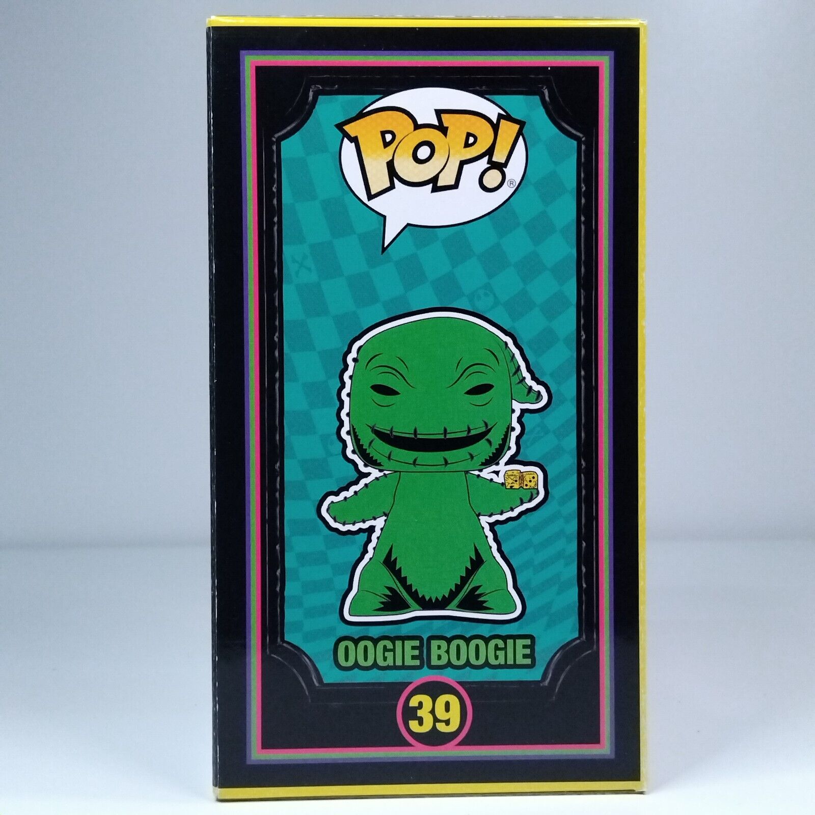 Funko Pop! Nightmare Before Christmas Oogie Boogie Signed Ken Page COA #39