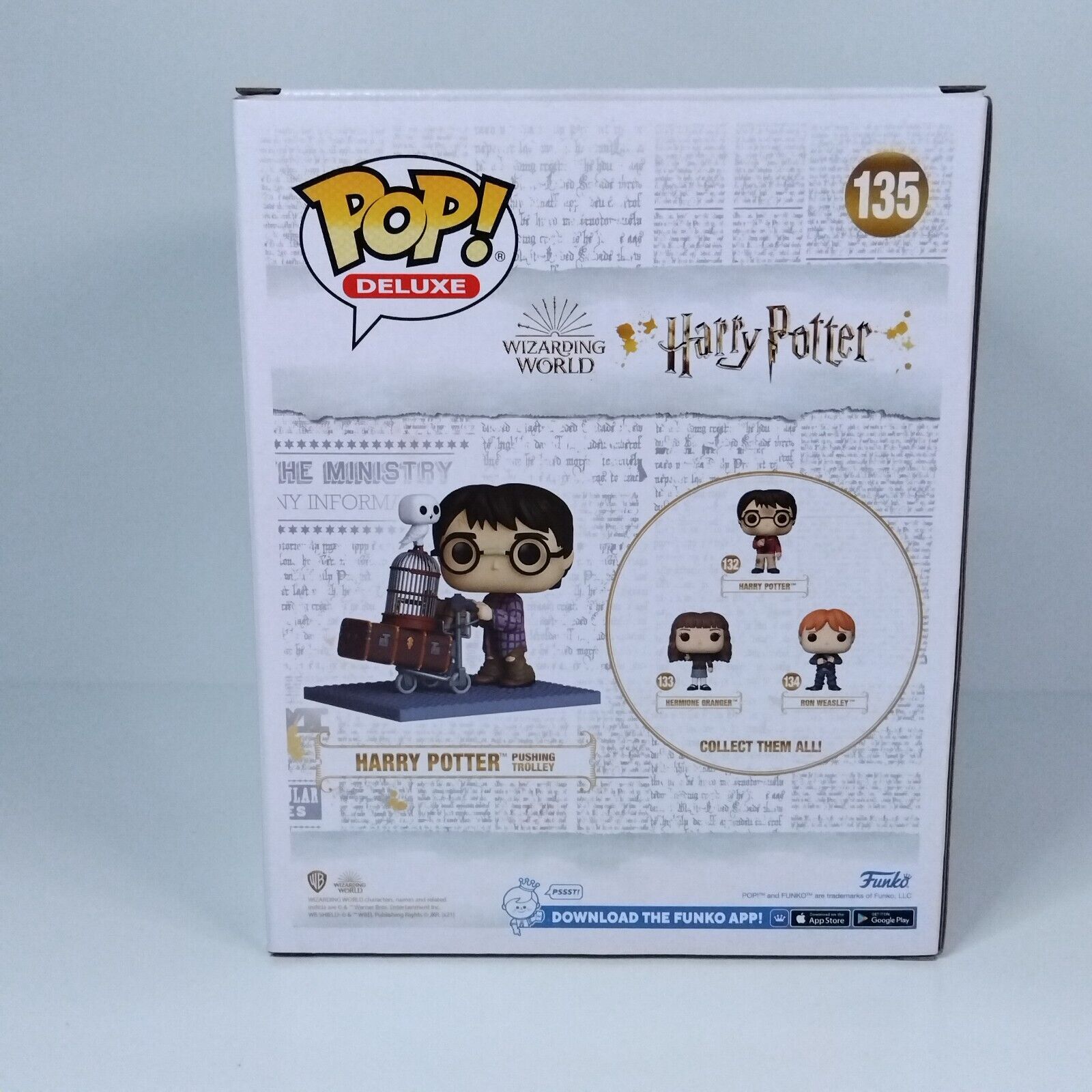 Funko Pop! Harry Potter Pushing Trolley #135