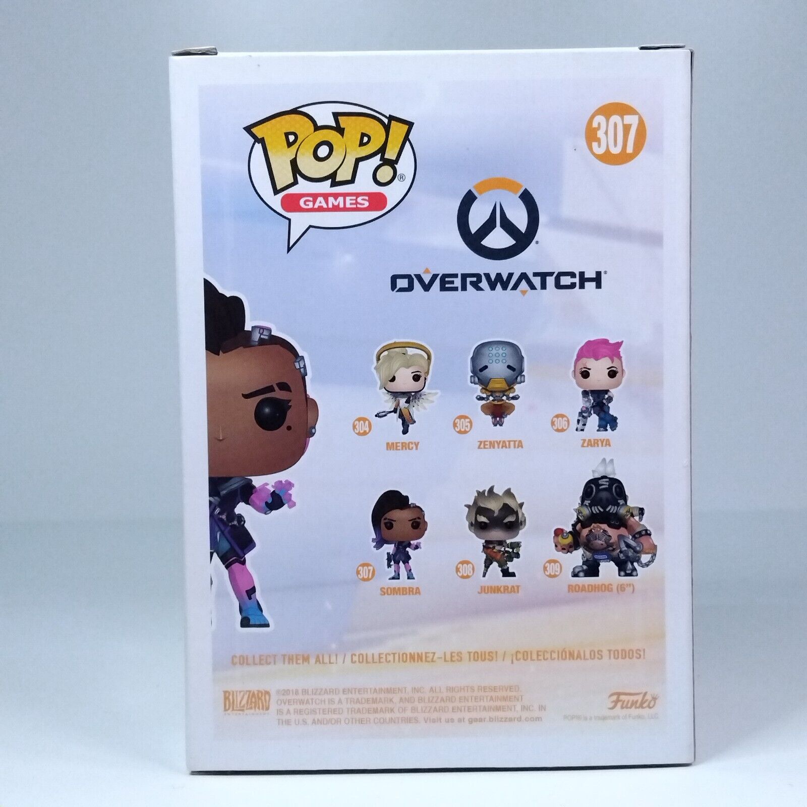 Funko Pop! Games Overwatch Sombra Purple Translucent #307