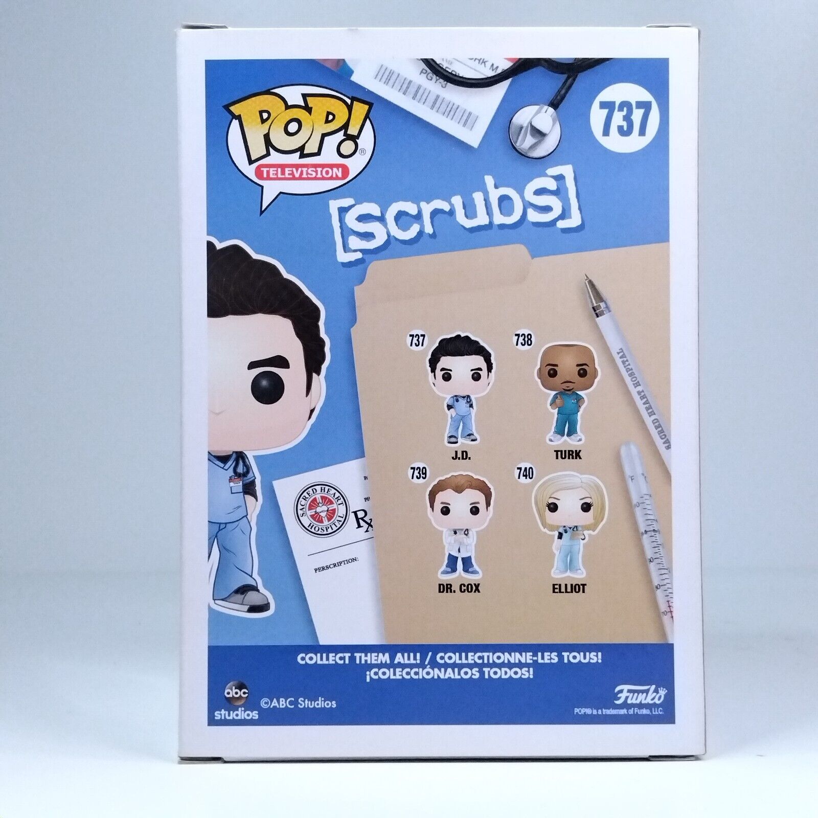 Funko Pop! TV Scrubs J.D. JD #737