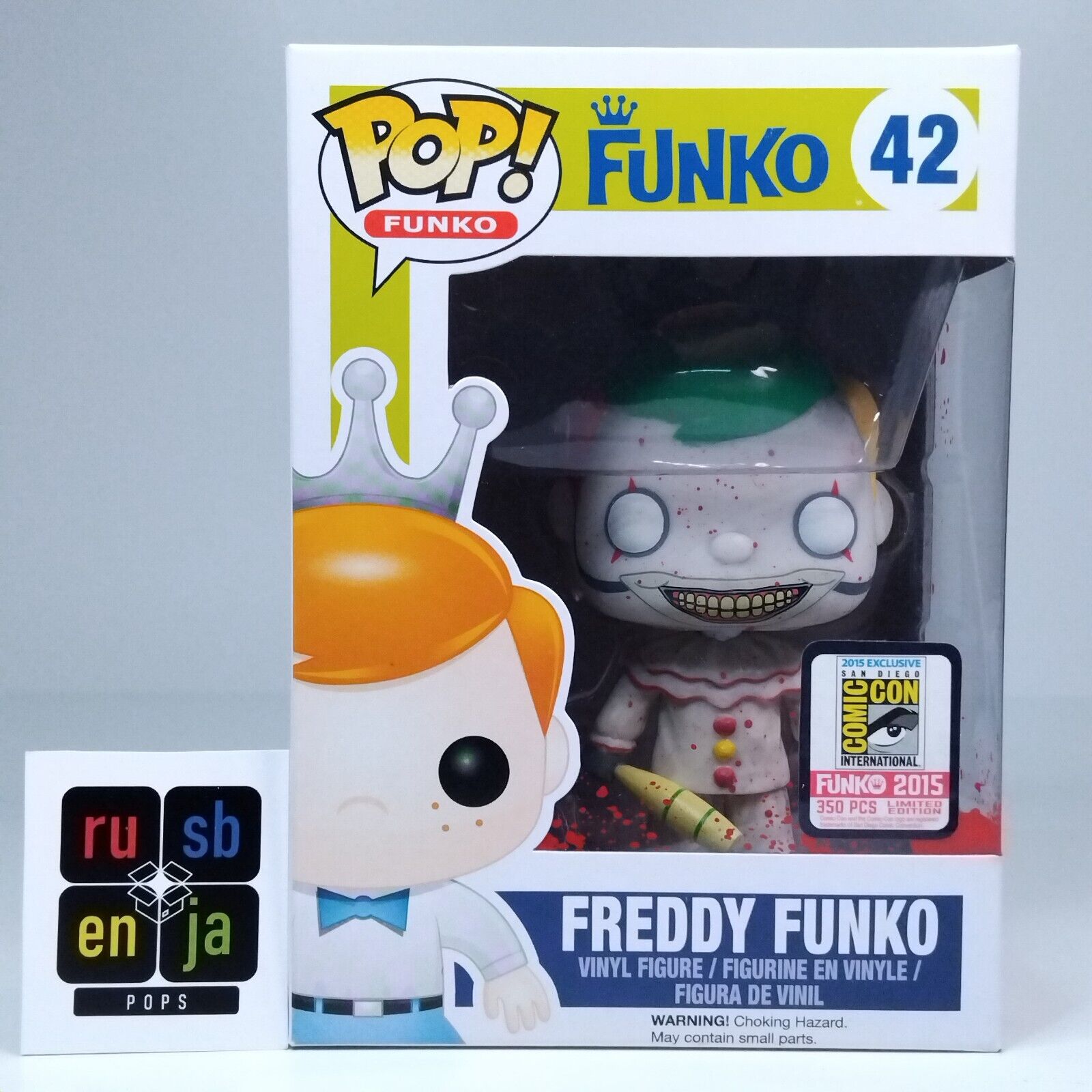 Funko Pop! TV American Horror Story Freddy Funko Bloody Twisty SDCC 350 Pcs #42