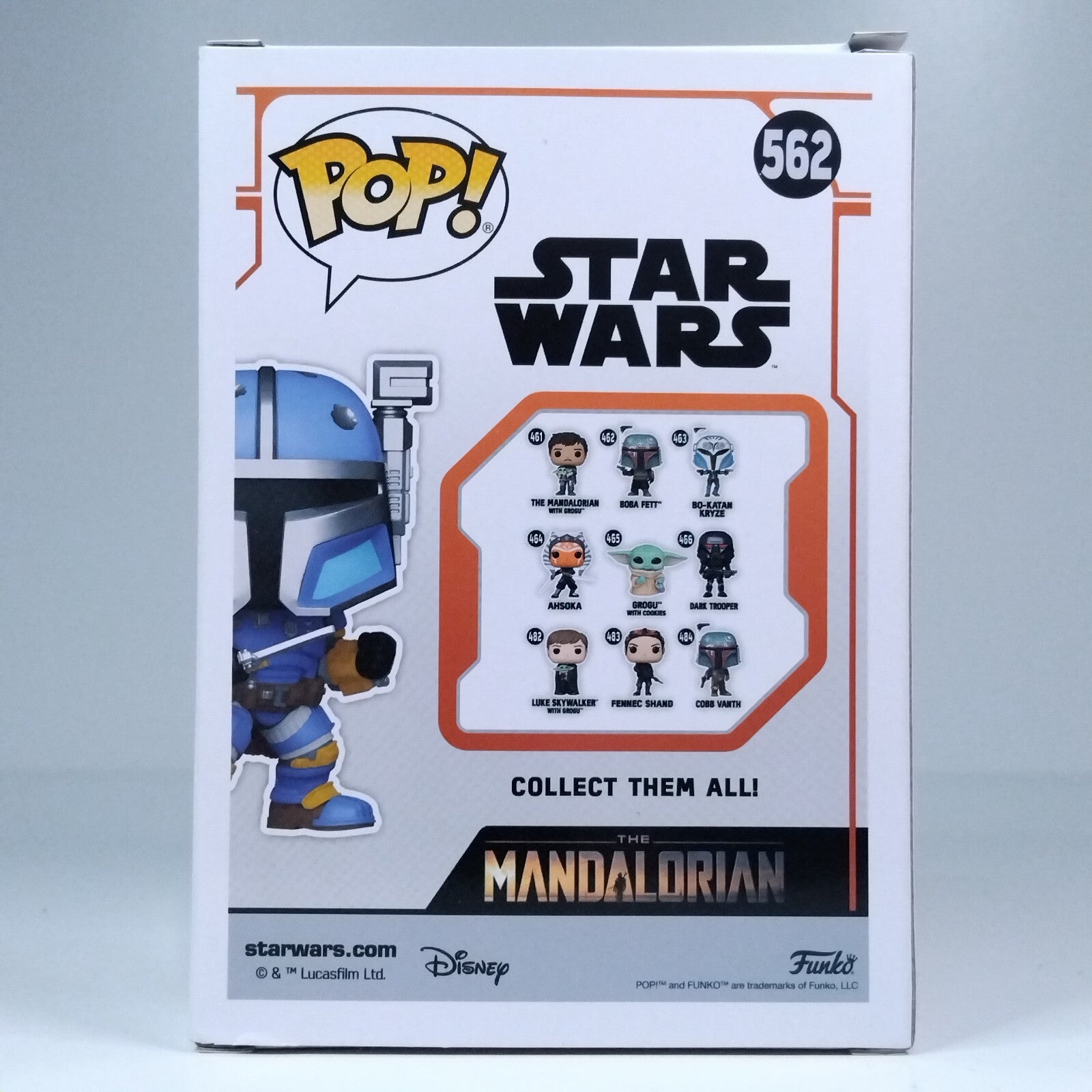 Funko Pop! Star Wars The Mandalorian Paz Vizsla Gamestop Exclusive #562