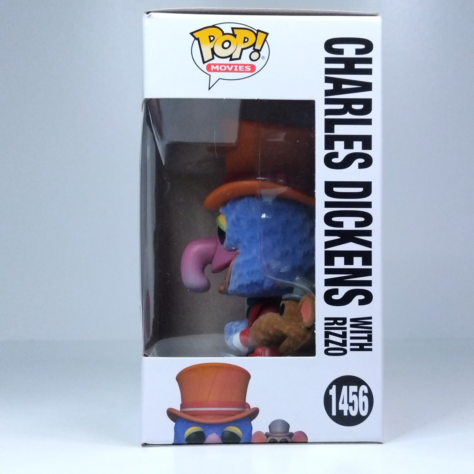 Funko Pop! Disney Muppet Christmas Carol Charles Dickens & Rizzo Flocked #1456