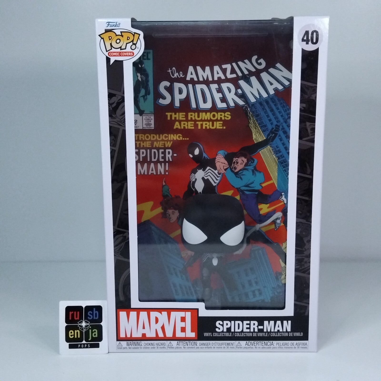 Funko Pop! Marvel Comic Covers Spider-Man #40