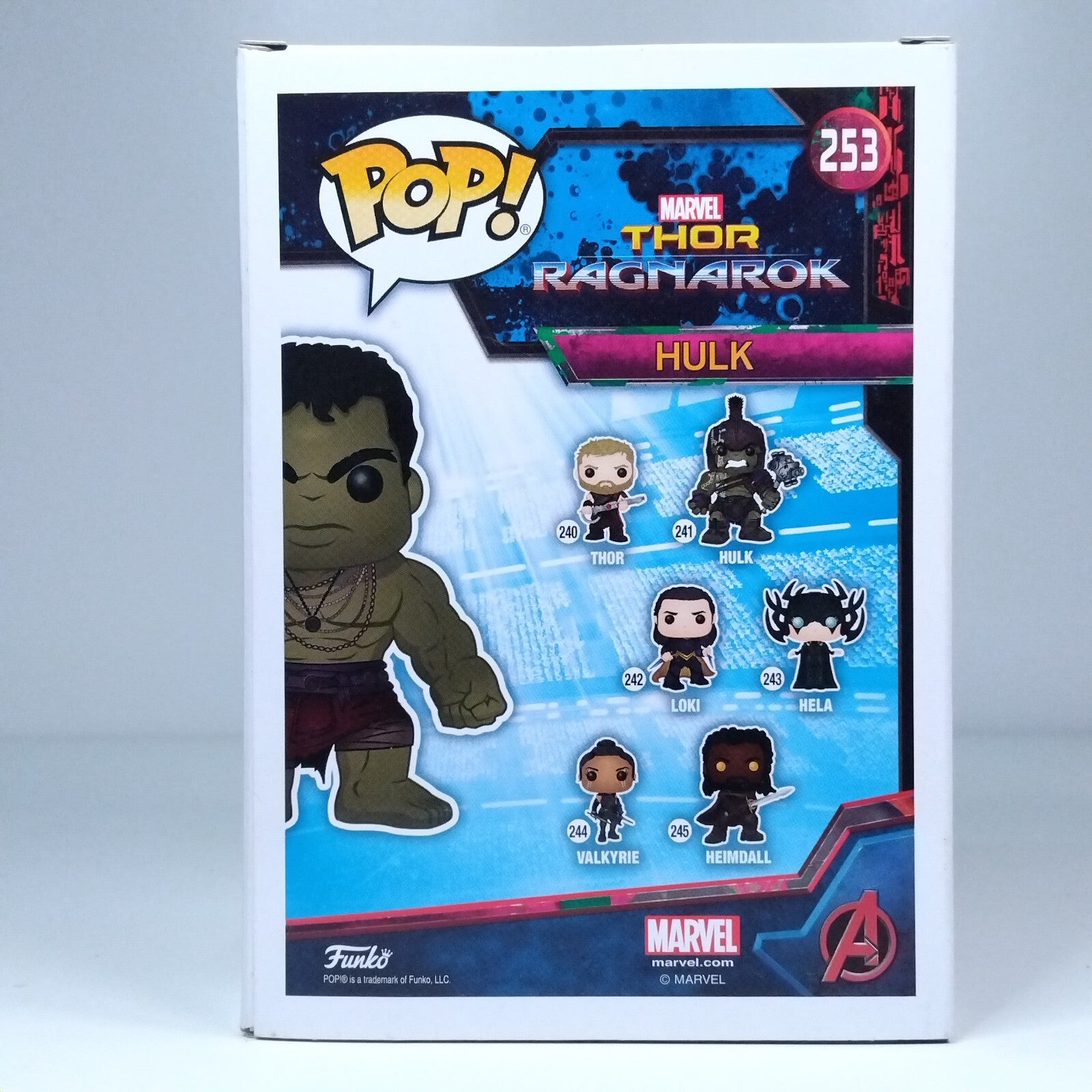 Funko Pop! Marvel Thor Ragnarok Hulk Exclusive #253