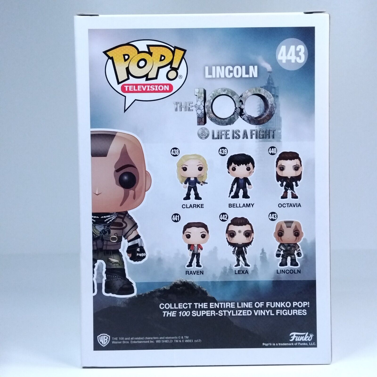 Funko Pop! TV The 100 Lincoln Signed Ricky Whittle COA #443 WS