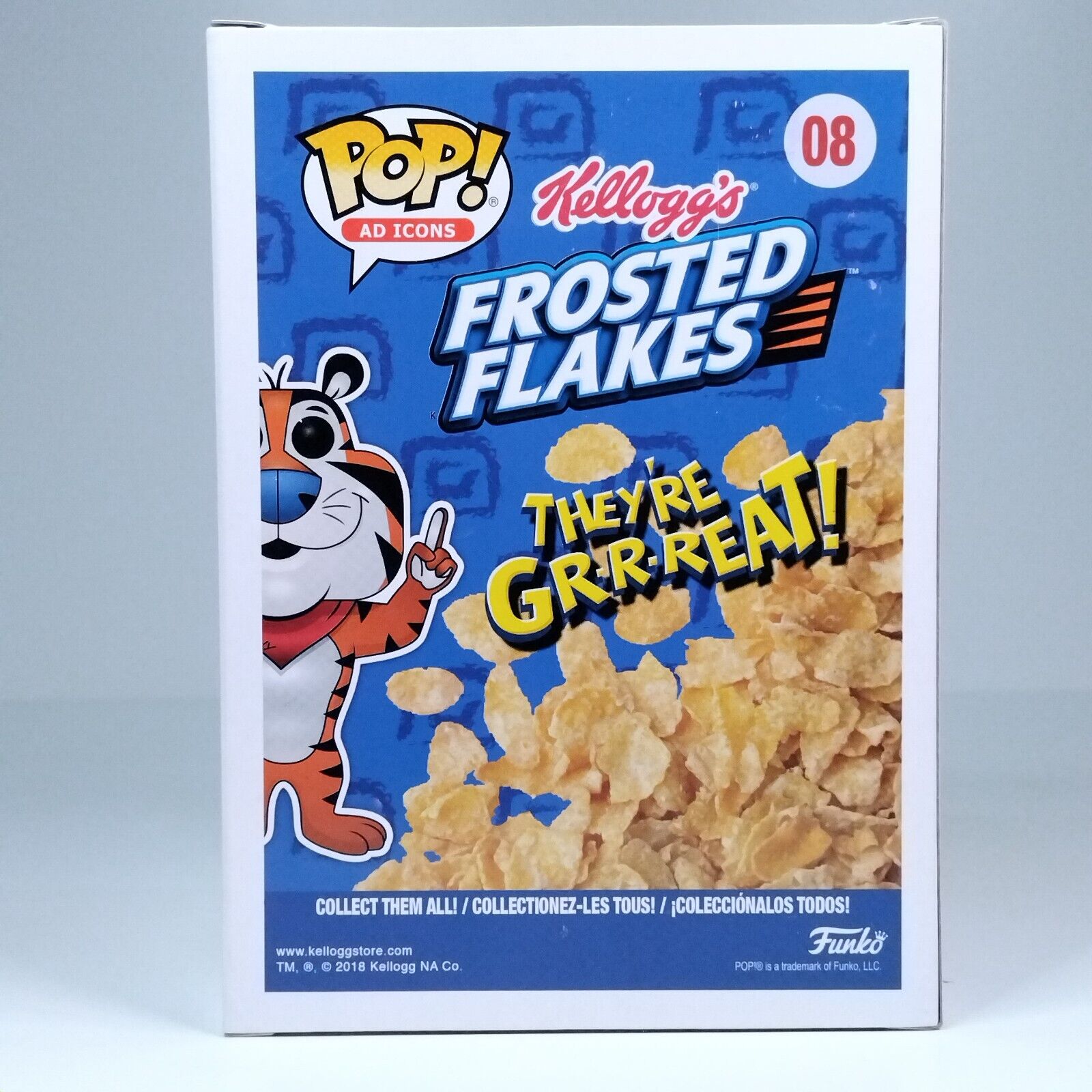 Funko Pop! Ad Icons Kellogg's Frosted Flakes Tony the Tiger Flocked 2,000 Pc #08