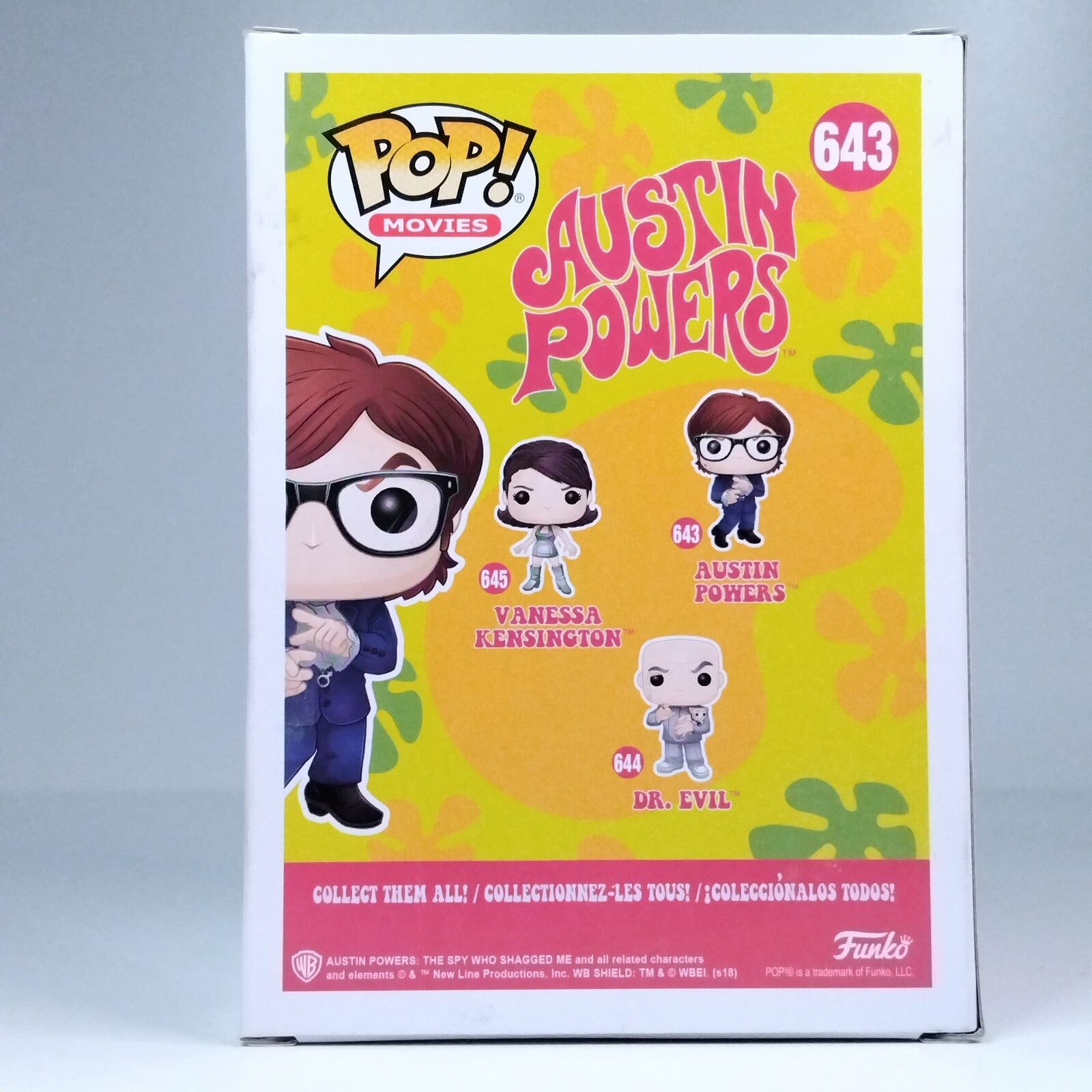 Funko Pop! Movies Austin Powers Blue #643