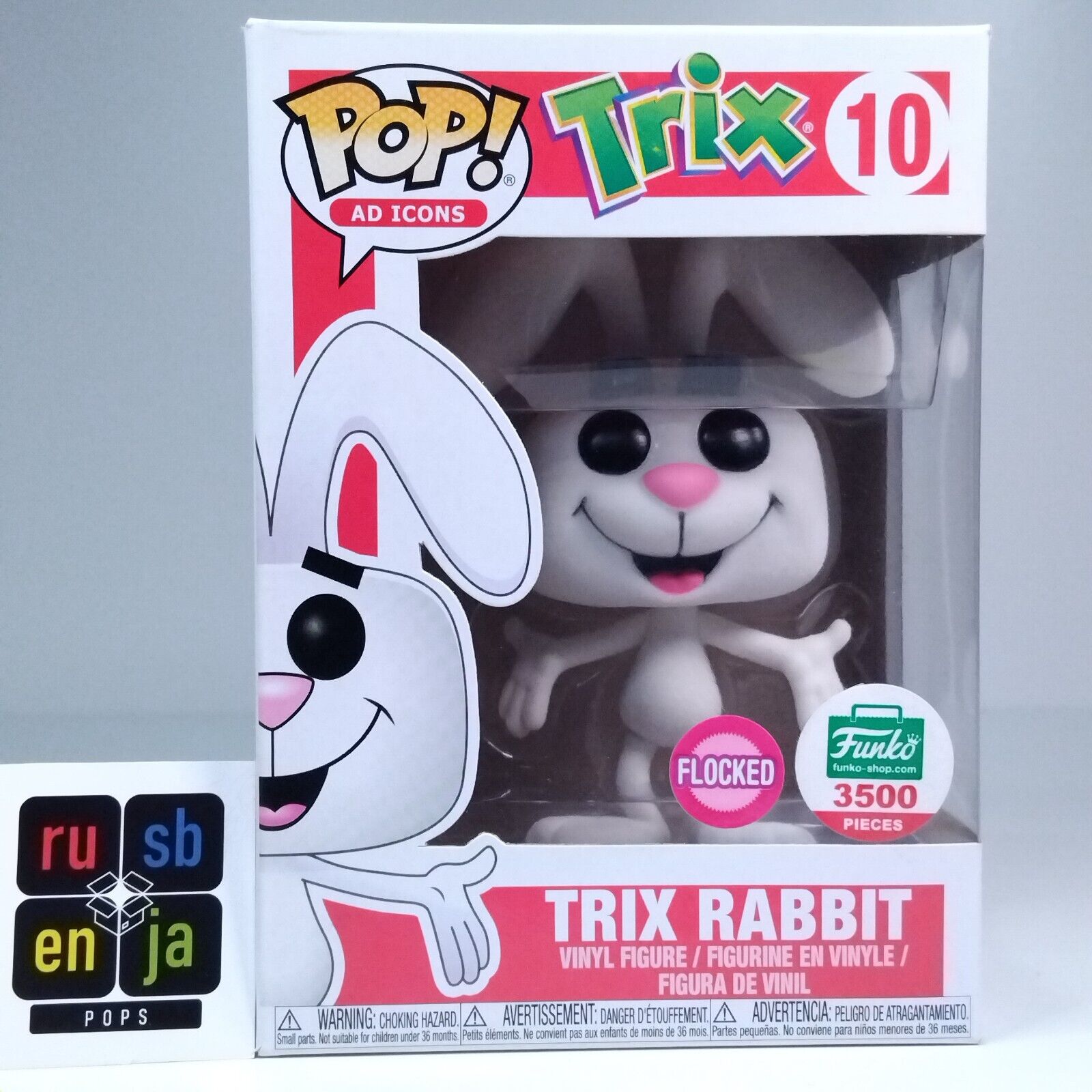 Funko Pop! Ad Icons Trix Rabbit Flocked 3,500 Pieces #10