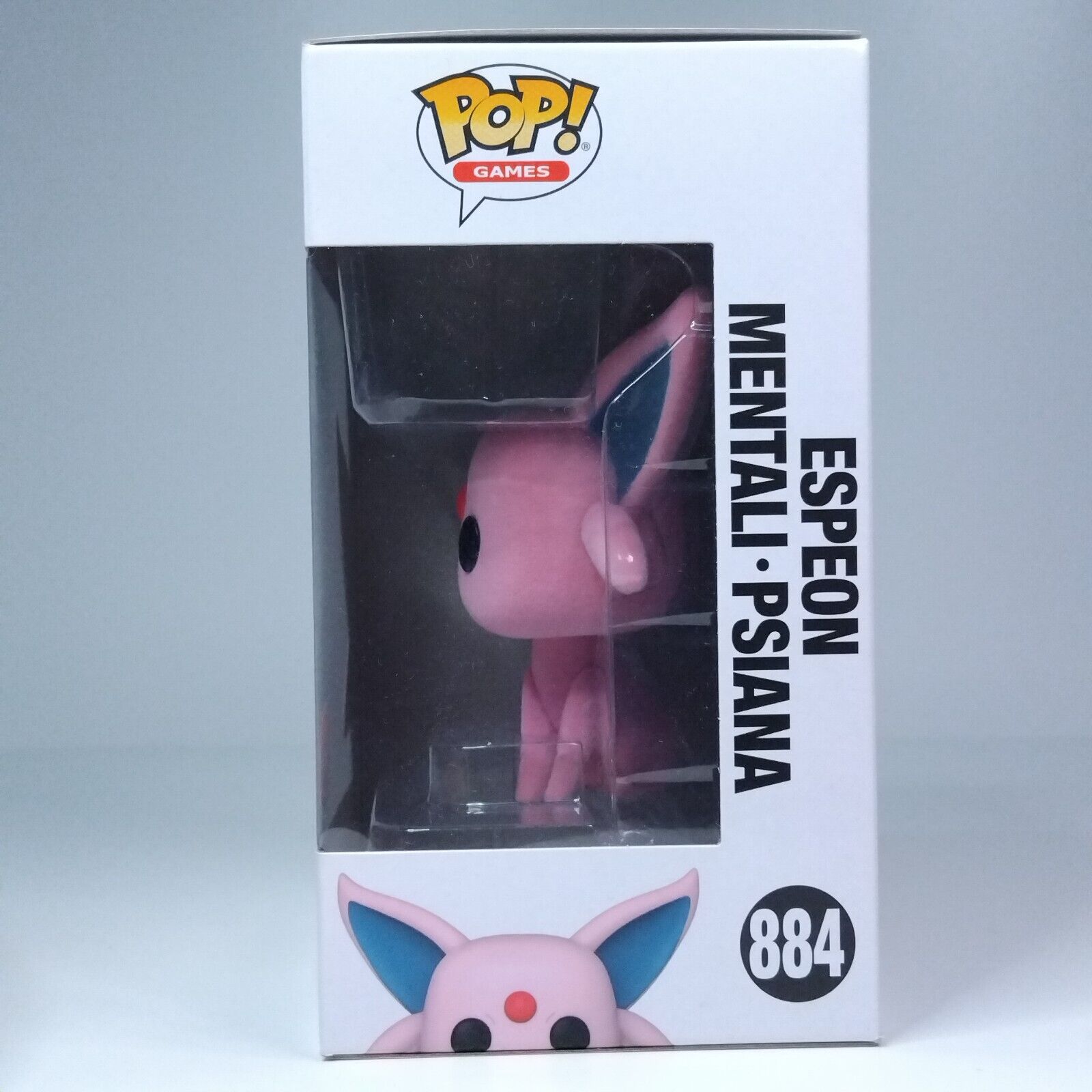 Funko Pop! Games Pokemon Espeon Flocked #884