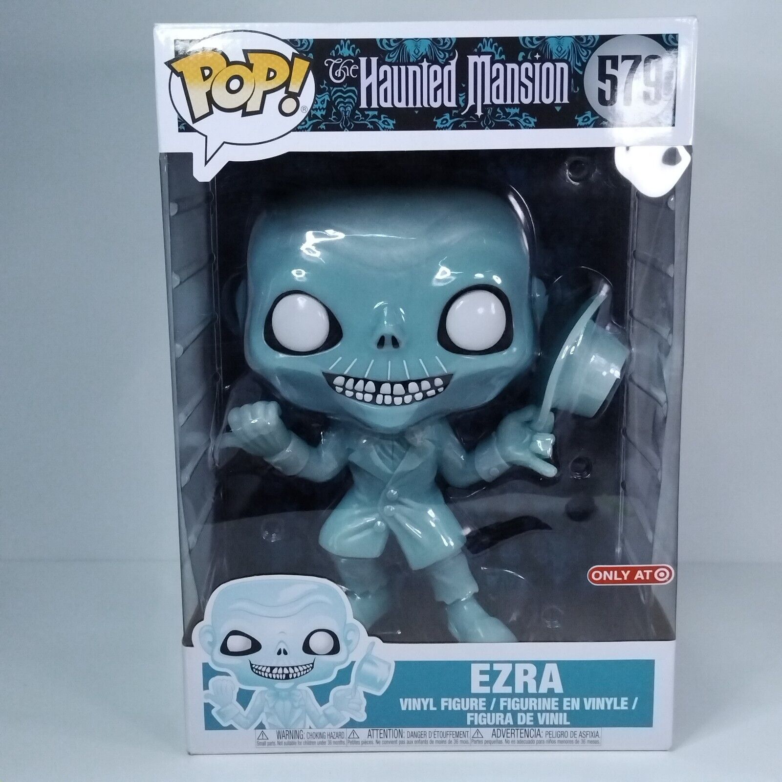 Funko Pop! Disney The Haunted Mansion Ezra 10" Inch Target Exclusive #579