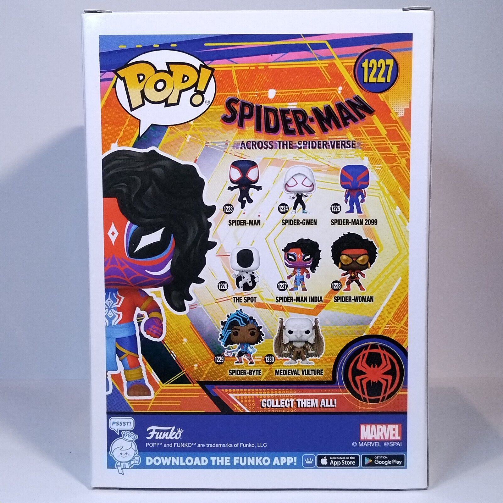 Funko Pop! Marvel Spider-Man India Signed Karan Soni COA #1227 WS