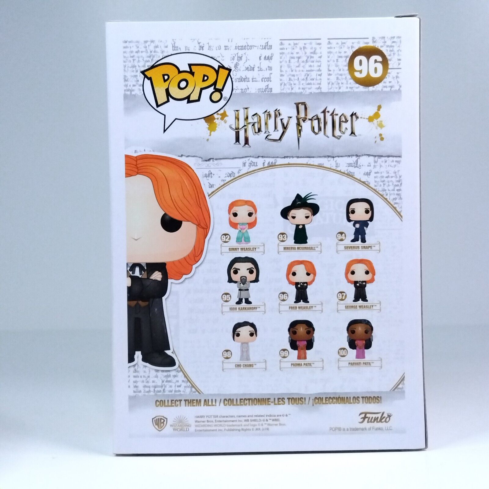 Funko Pop! Harry Potter Yule Ball Fred Weasley #96