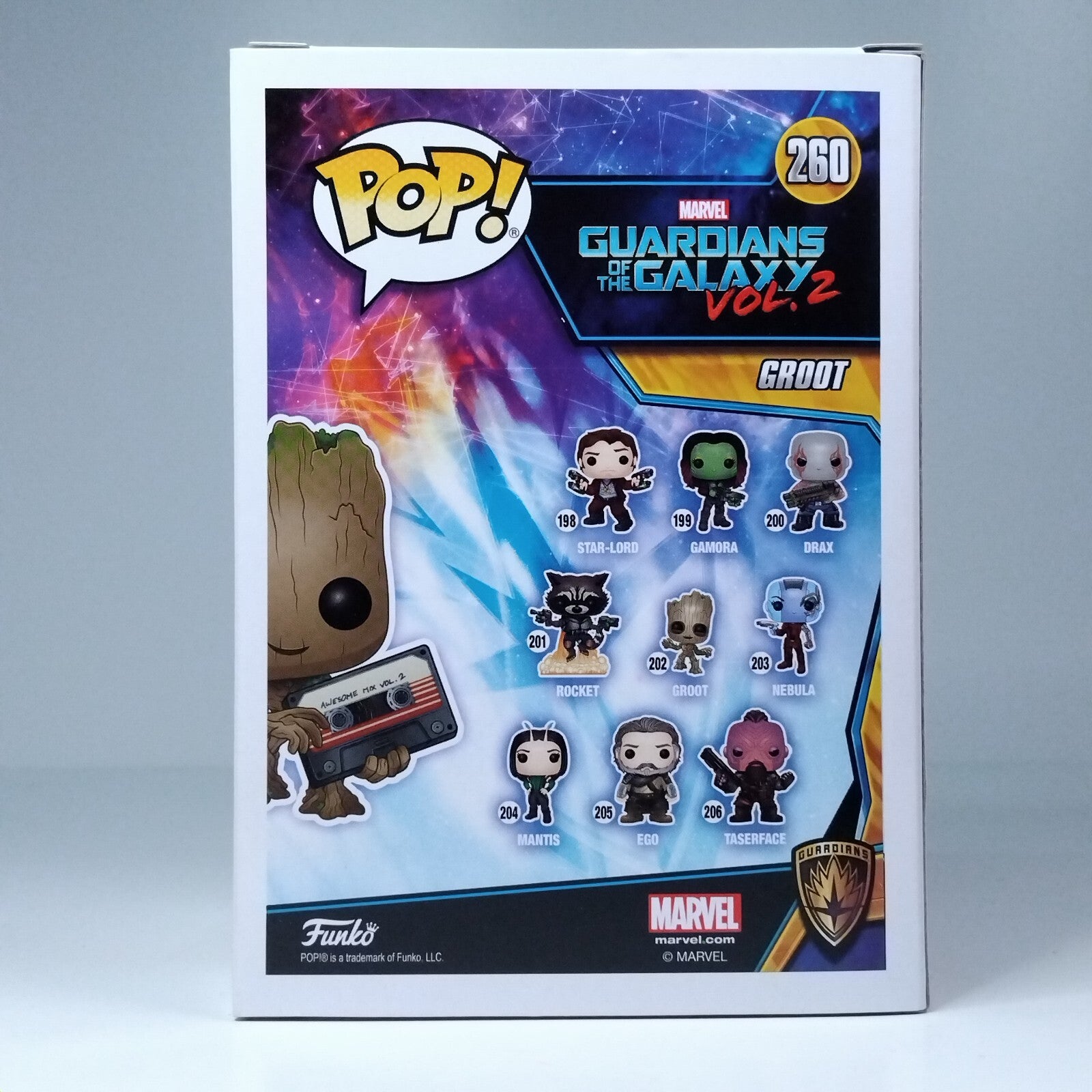 Funko Pop! Marvel Guardians of the Galaxy Groot Collector Corps Exclusive #260