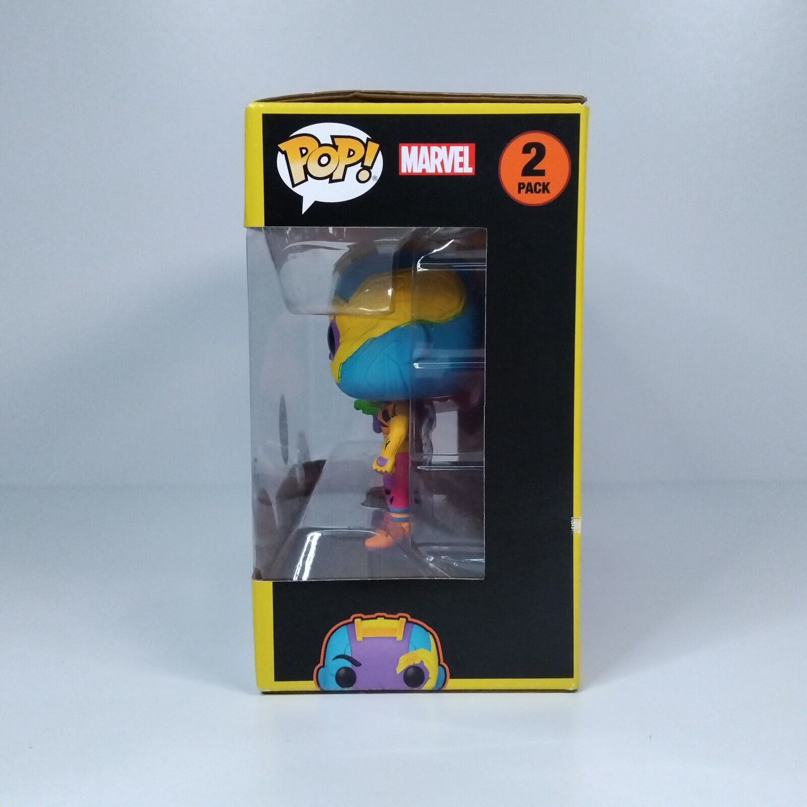 Funko Pop! Marvel Blacklight Guardians Gamora & Nebula Special Edition 2 Pack