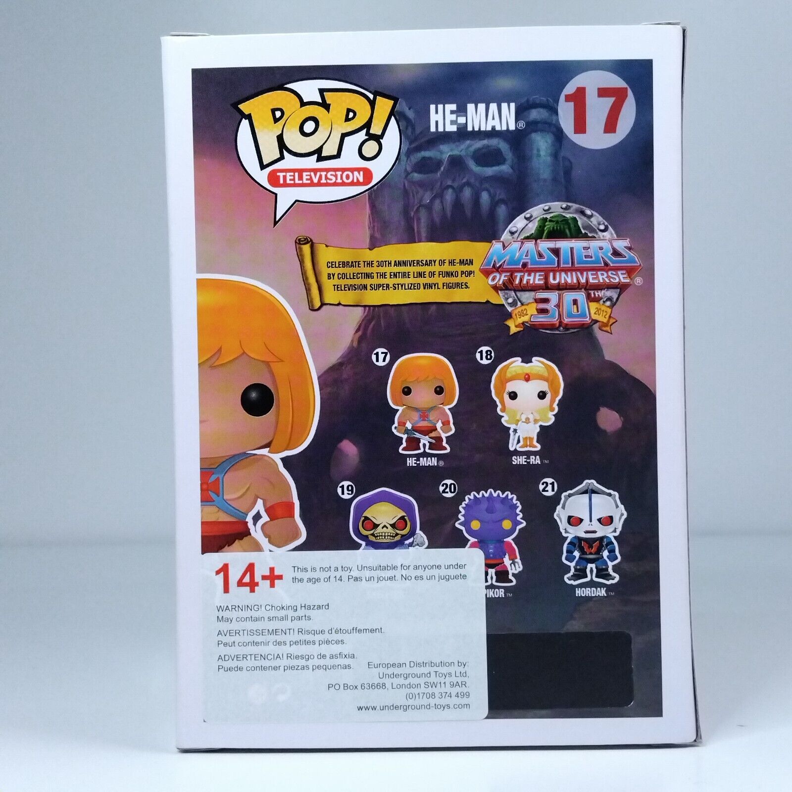 Funko Pop! Retro MOTU Masters of the Universe He-Man #17