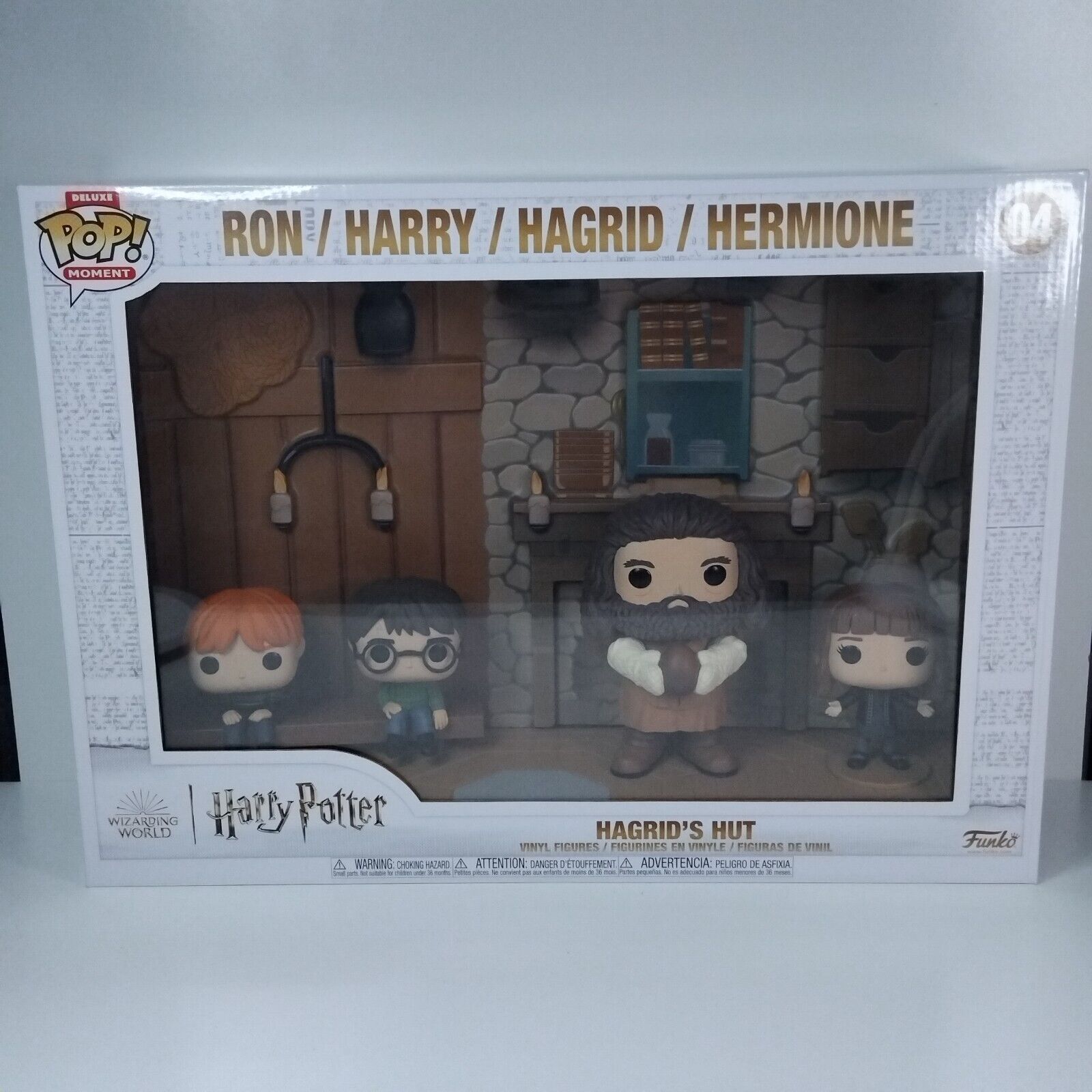 Funko Pop! Harry Potter Hagrid's Hut Ron / Harry / Hagrid / Hermione #04