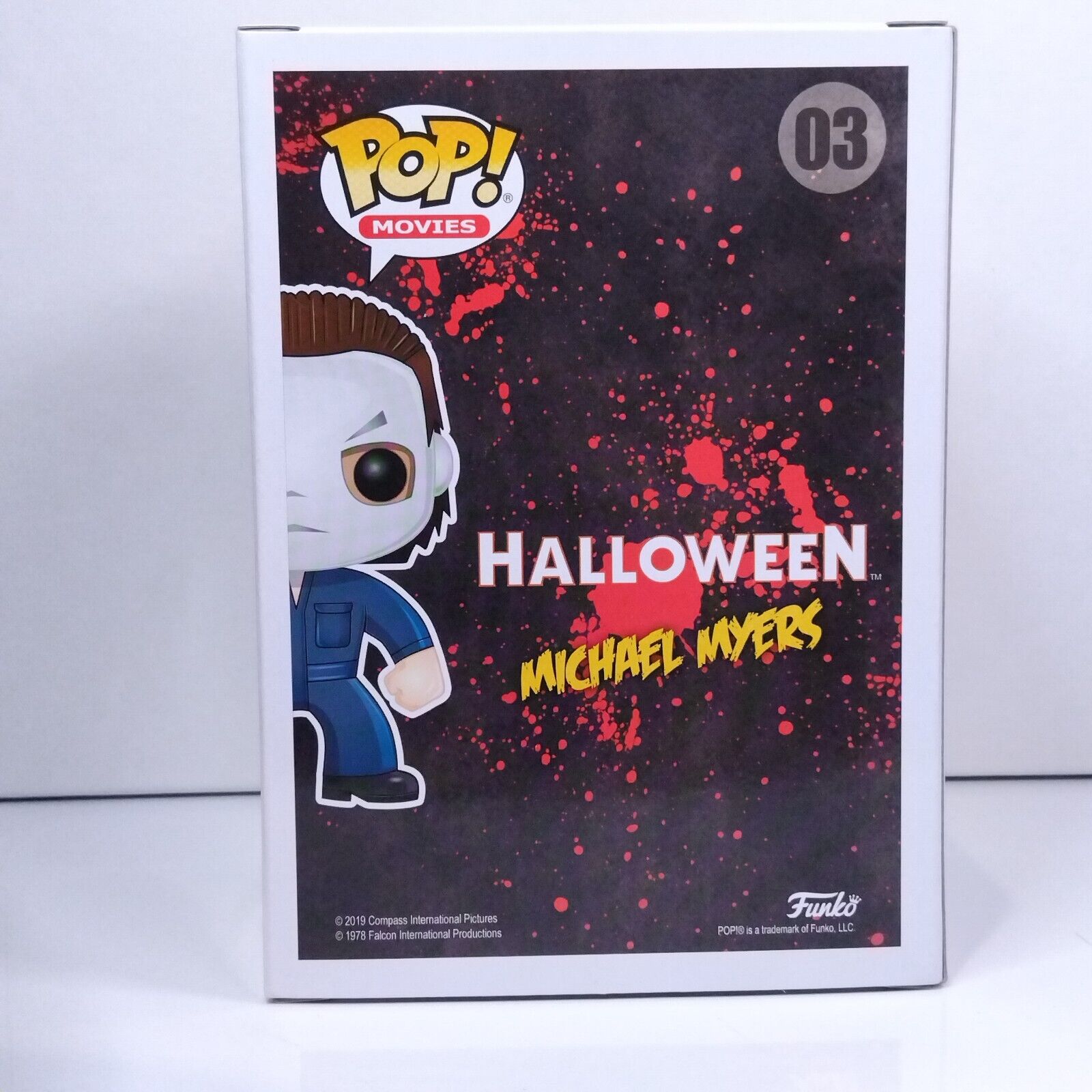 Funko Pop! Movie Horror Halloween Michael Myers Signed Rohan Campbell COA #03 WS