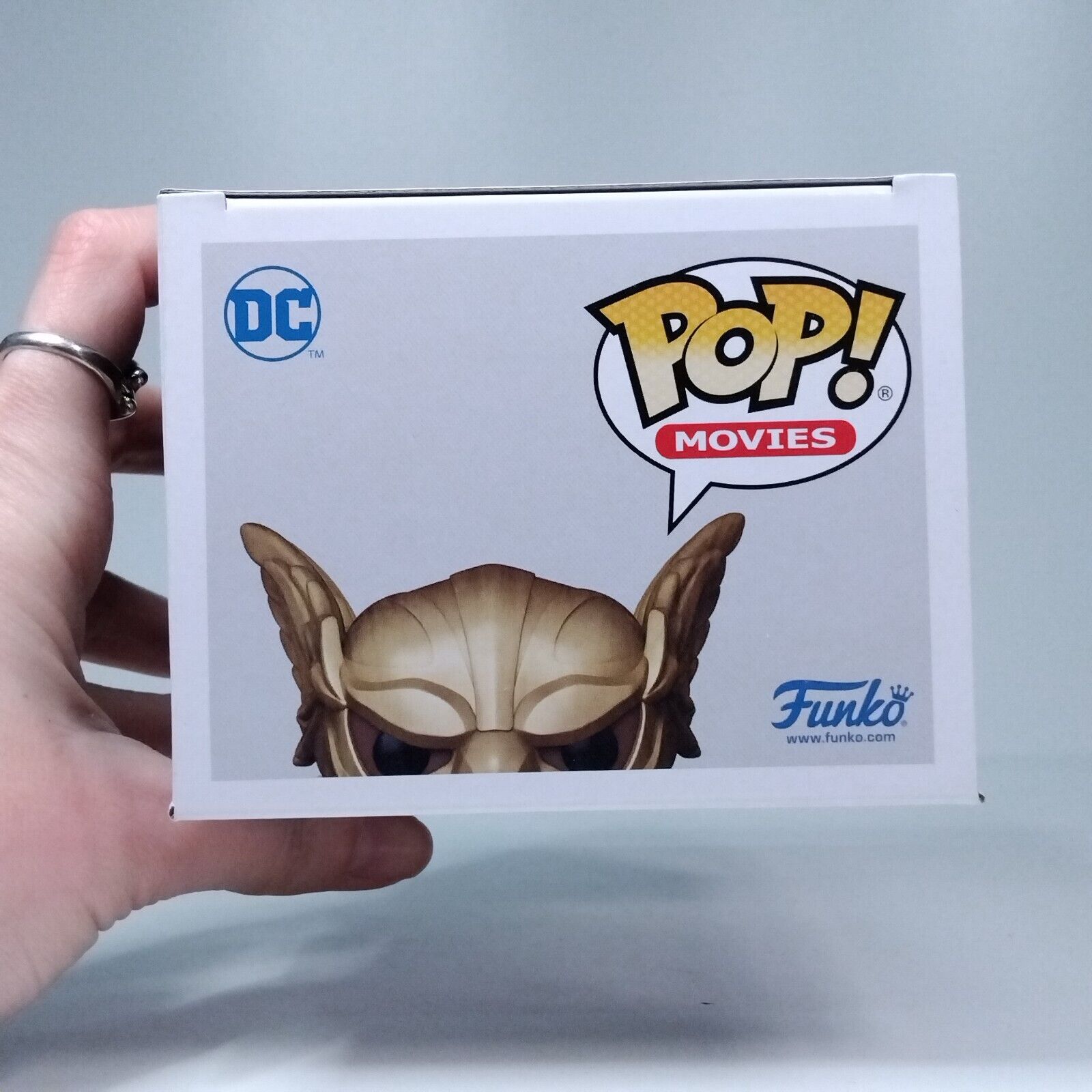 Funko Pop! DC Heroes Black Adam Hawkman Signed Aldis Hodge COA #1238 WS