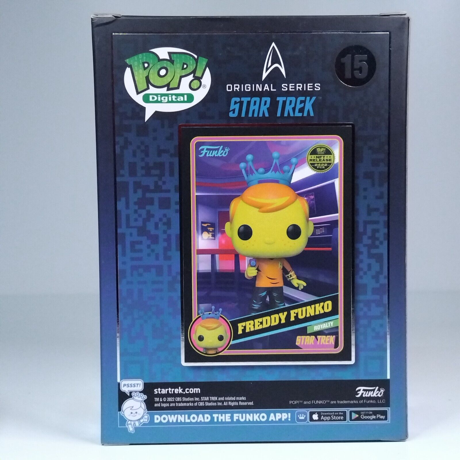 Funko Pop! Digital TV Star Trek Freddy Funko 2,422 Pcs #15