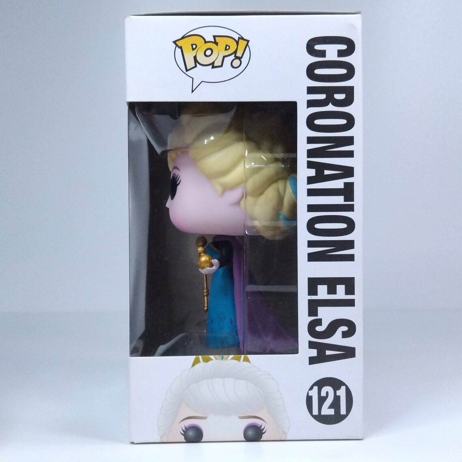 Funko Pop! Disney Frozen Coronation Elsa with Orb & Scepter #121