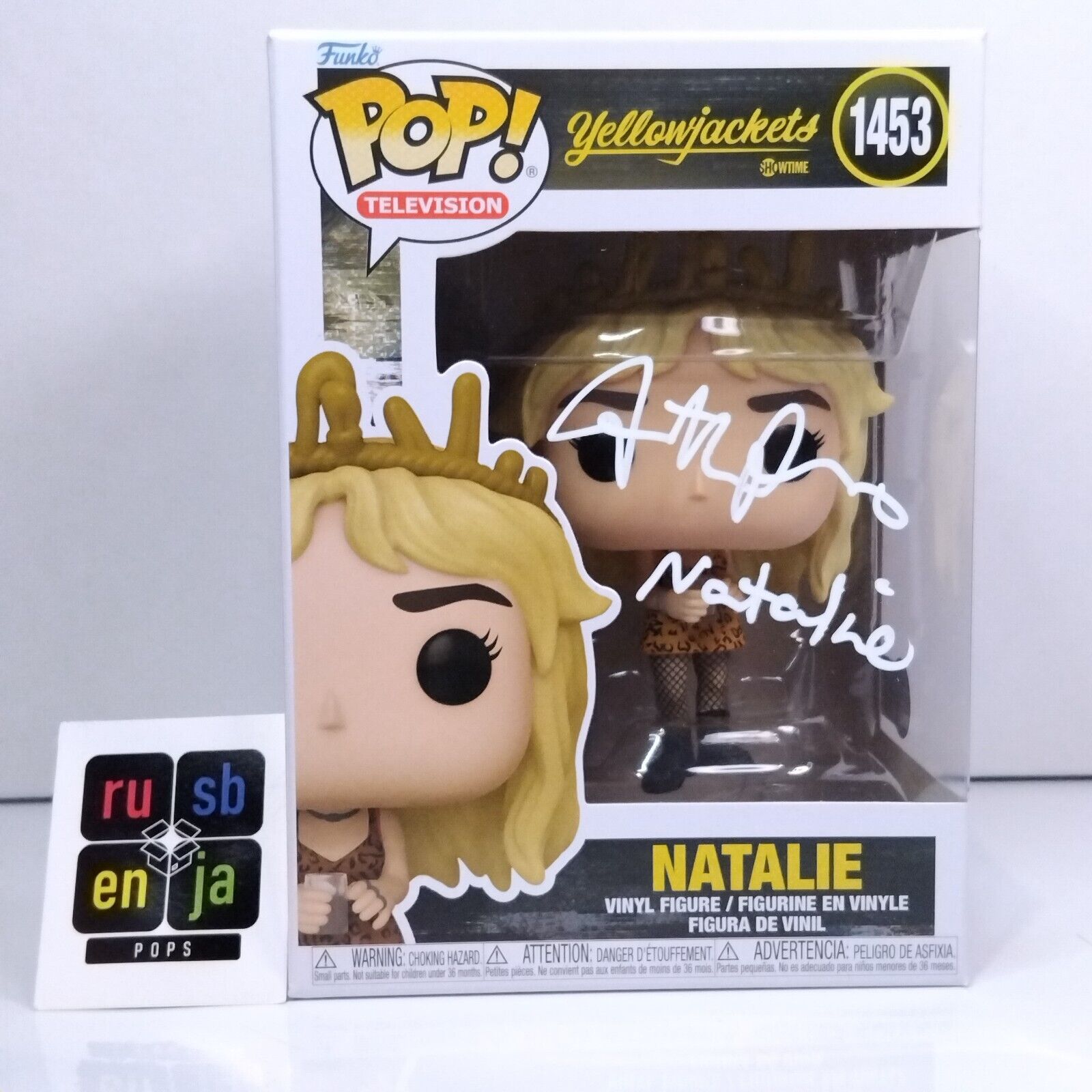 Funko Pop! TV Yellowjackets Natalie Signed Juliette Lewis COA #1453