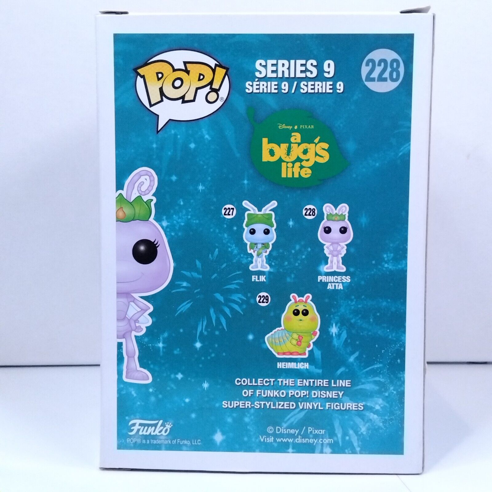 Funko Pop! Disney Bugs Life Princess Atta Signed Julia Louis-Dreyfus COA #228 WS