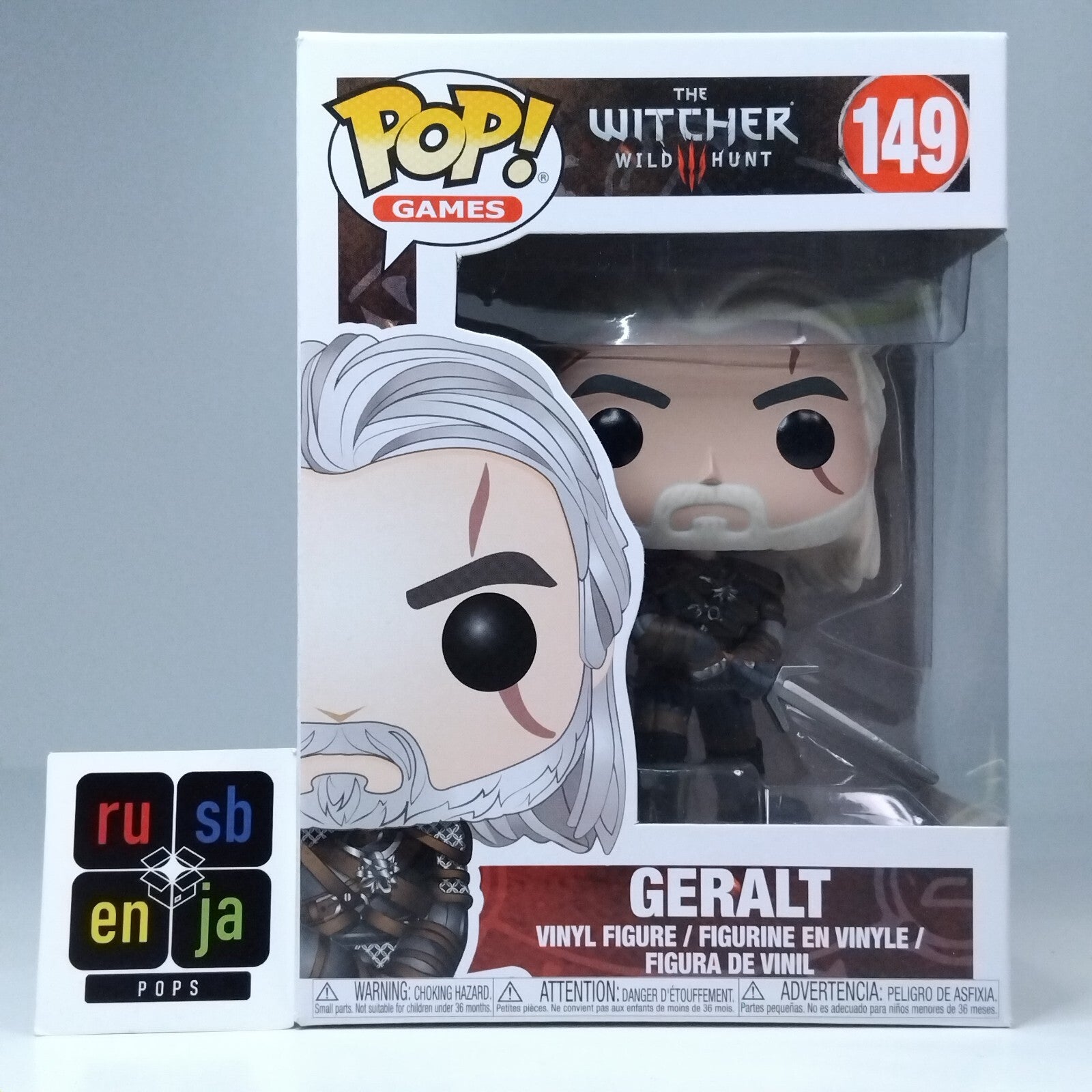 Funko Pop! Games The Witcher Wild Hunt Geralt #149