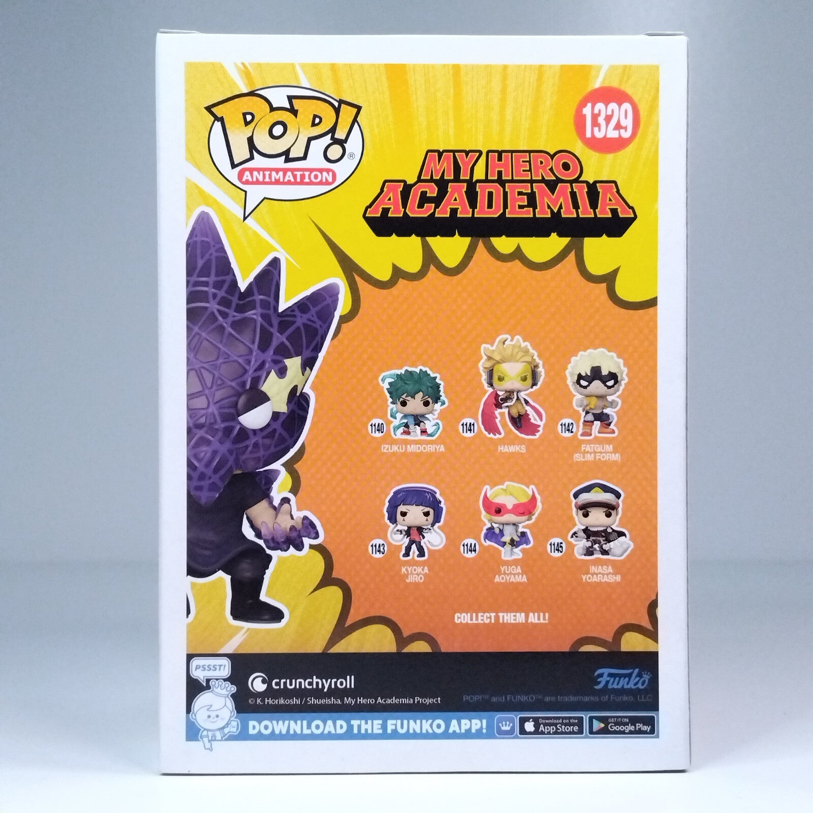 Funko Pop! Anime MHA My Hero Academia Fumikage Tokoyami Special Edition #1329