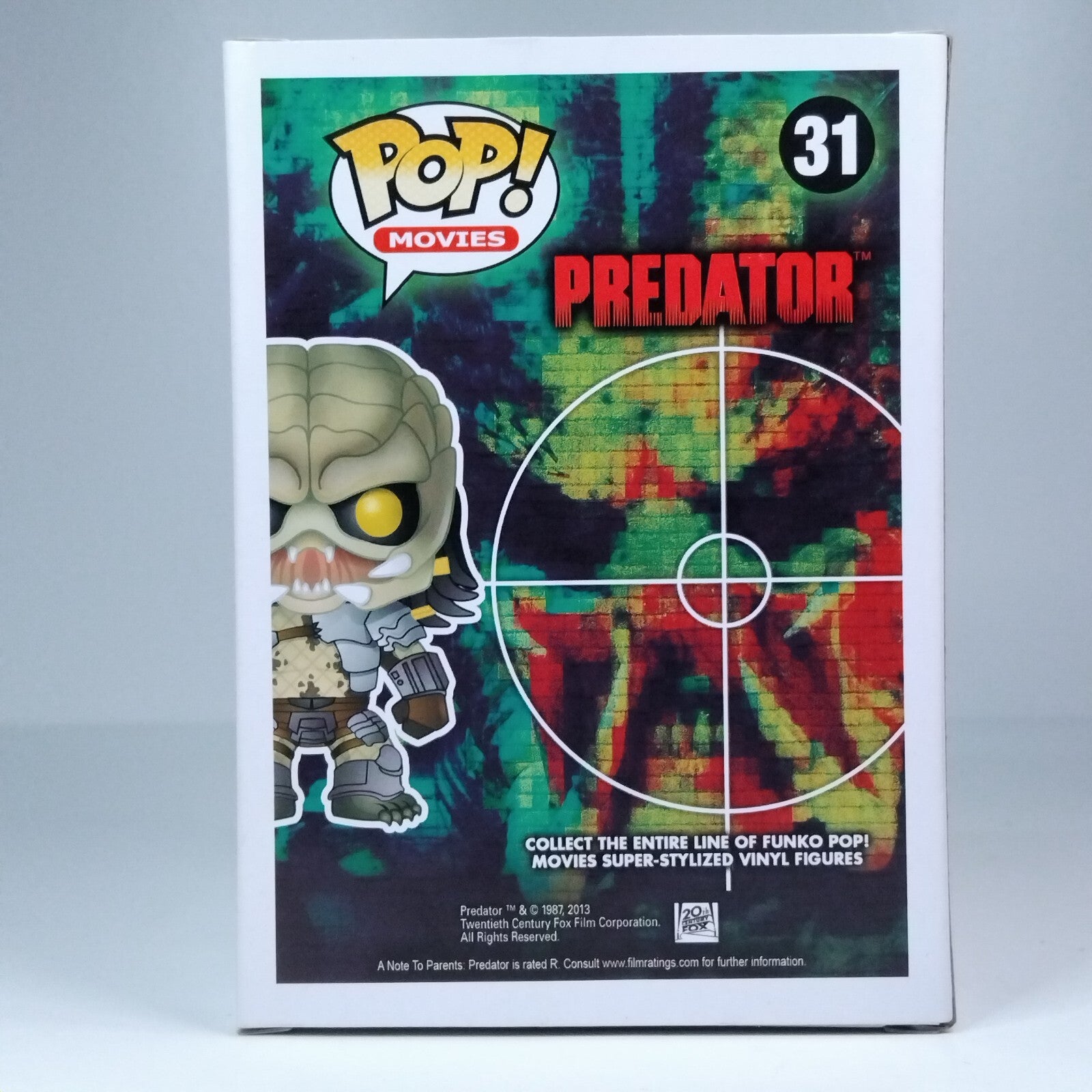 Funko Pop! Movies Predator Signed Dane DiLiegro COA #31 WS