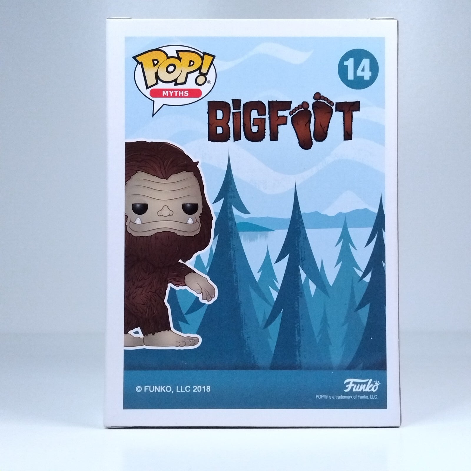 Funko Pop! Myths Bigfoot Brown Flocked 3,000 Pcs Emerald City Comic Con #14