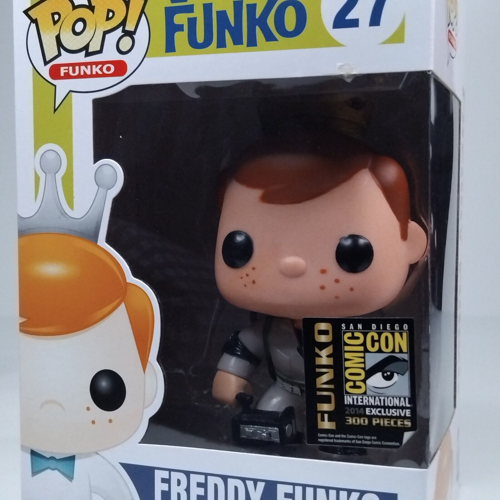 Funko Pop! Movies Ghostbusters Freddy Funko as Ray Stantz SDCC 300 Pcs #27