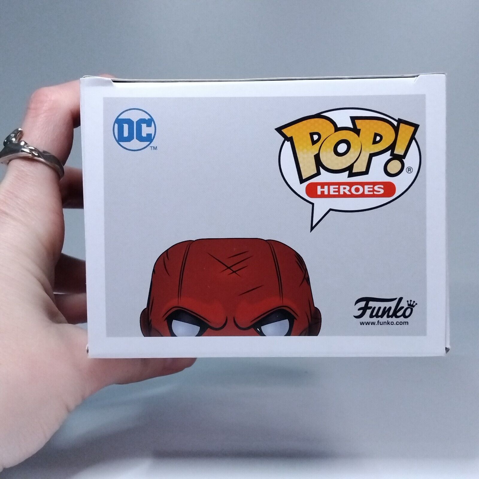 Funko Pop! DC Heroes Batman Red Hood Signed Curran Walters COA #372 WS