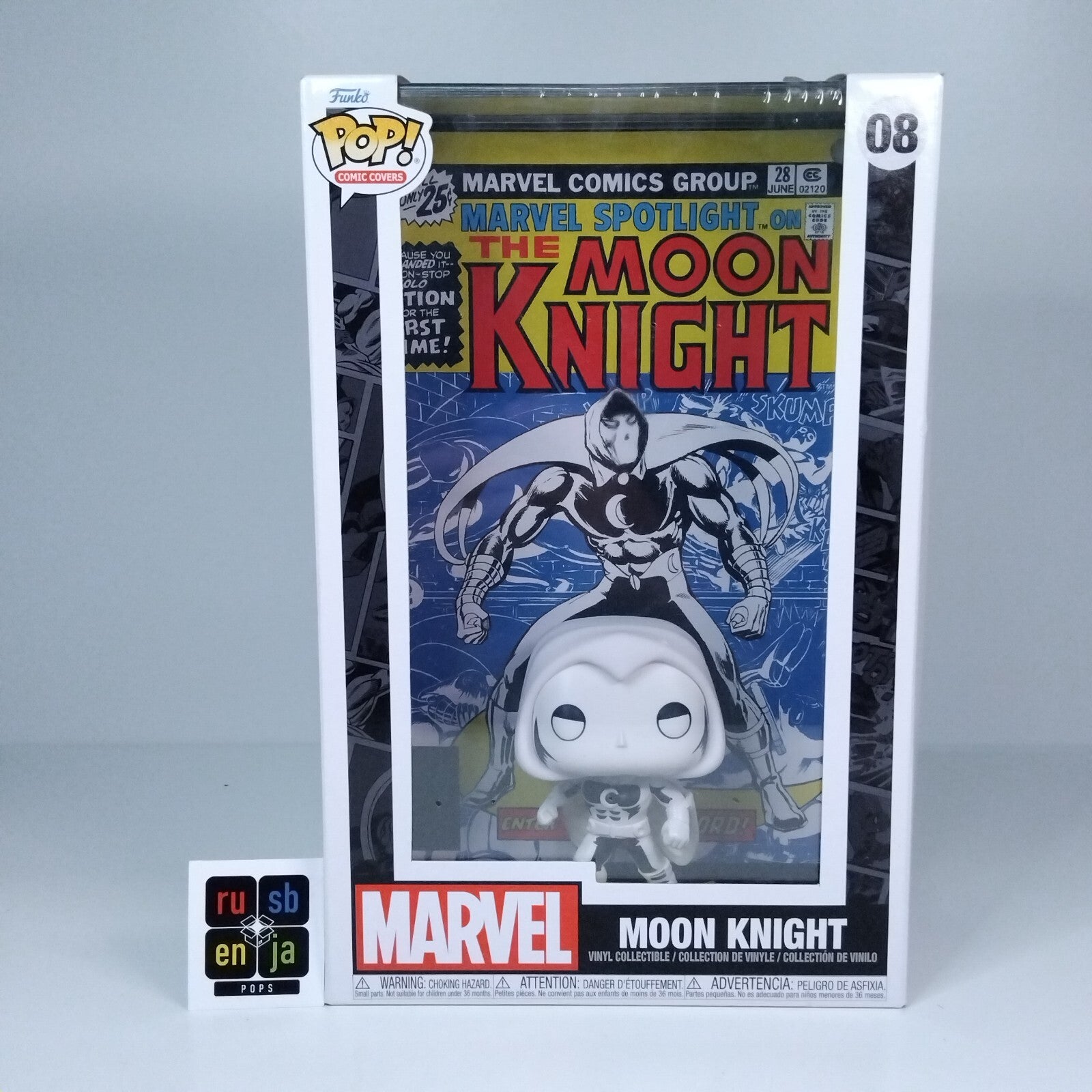 Funko Pop! Marvel Comic Covers Moon Knight #08