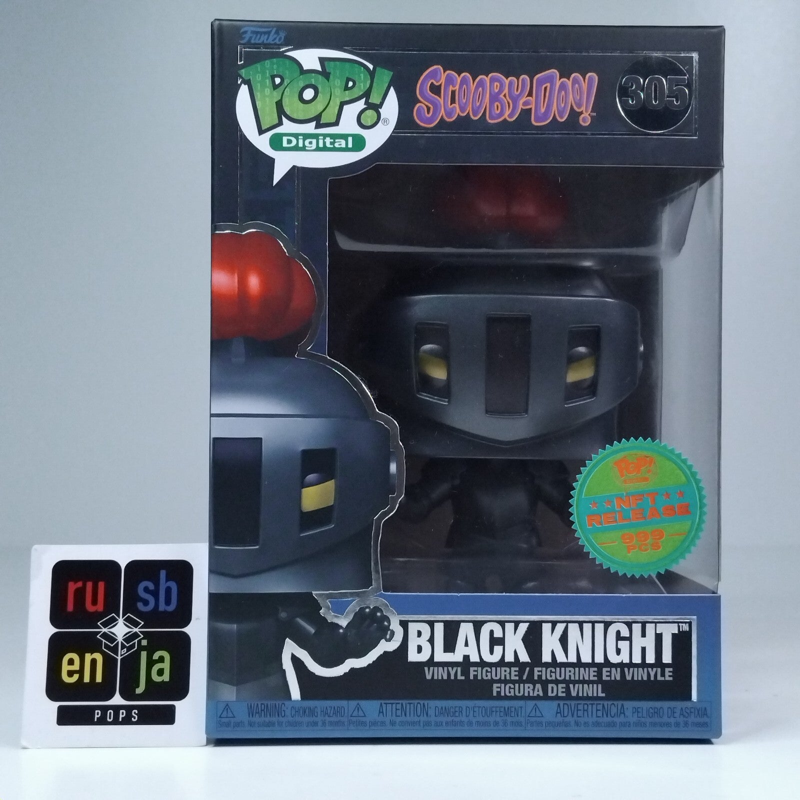 Funko Pop! Digital Animation Scooby-Doo Black Knight 999 Pcs #305