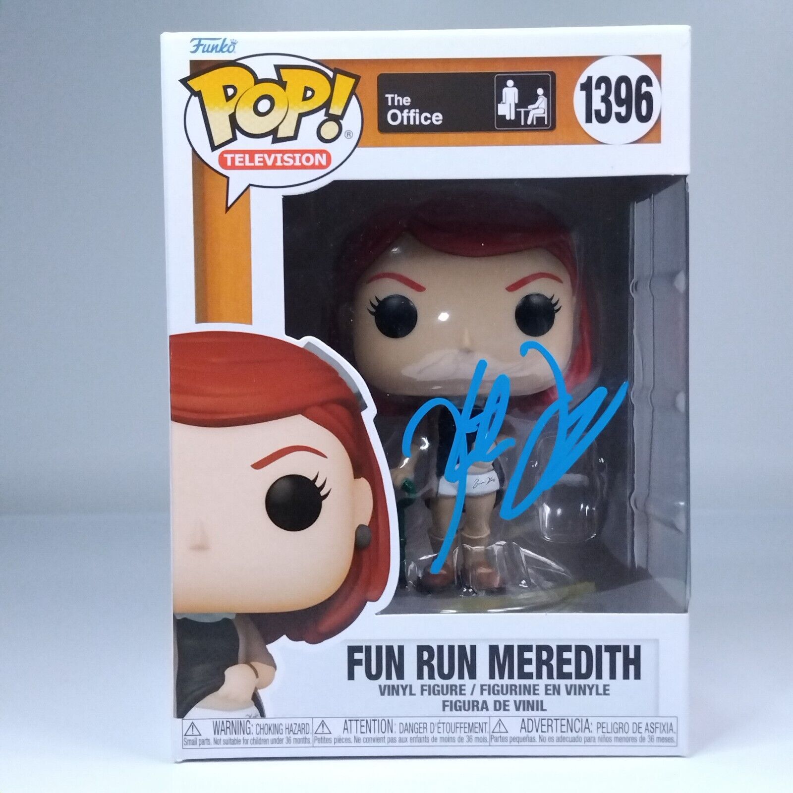 Funko Pop! TV The Office US Meredith Signed Kate Flannery COA #1396 WS