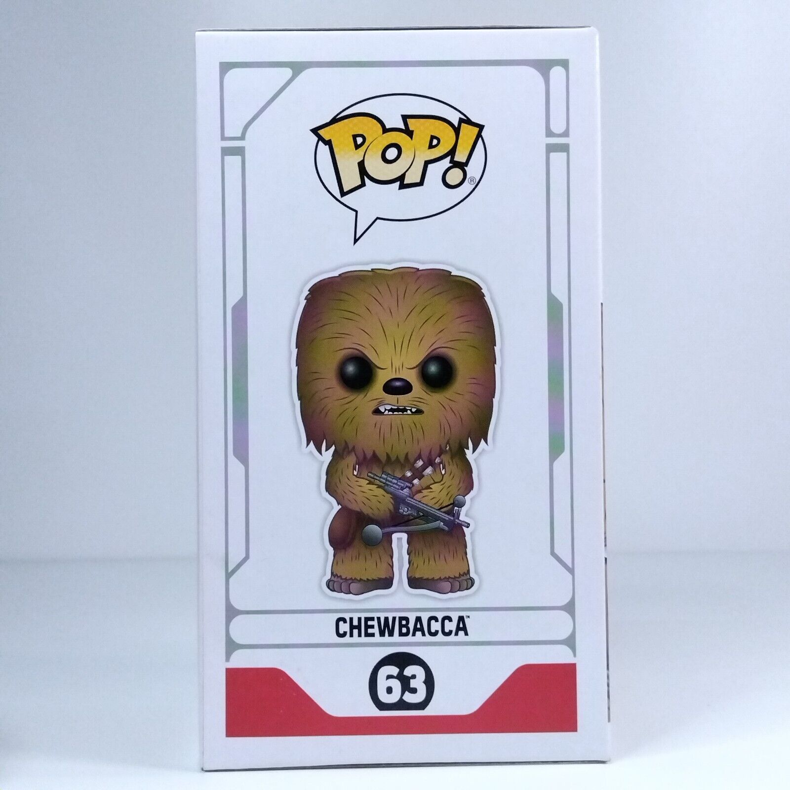 Funko Pop! Star Wars Celebration Chewbacca Blue Chrome 2,500 Pcs #63