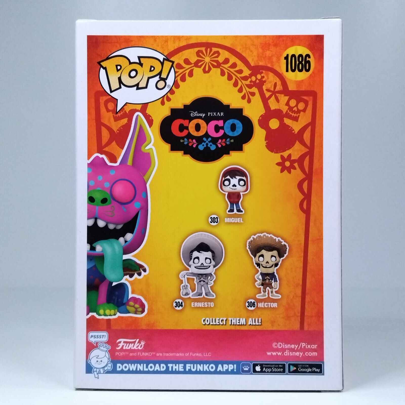 Funko Pop! Disney Pixar Coco Alebrije Dante Glows Special Edition #1086