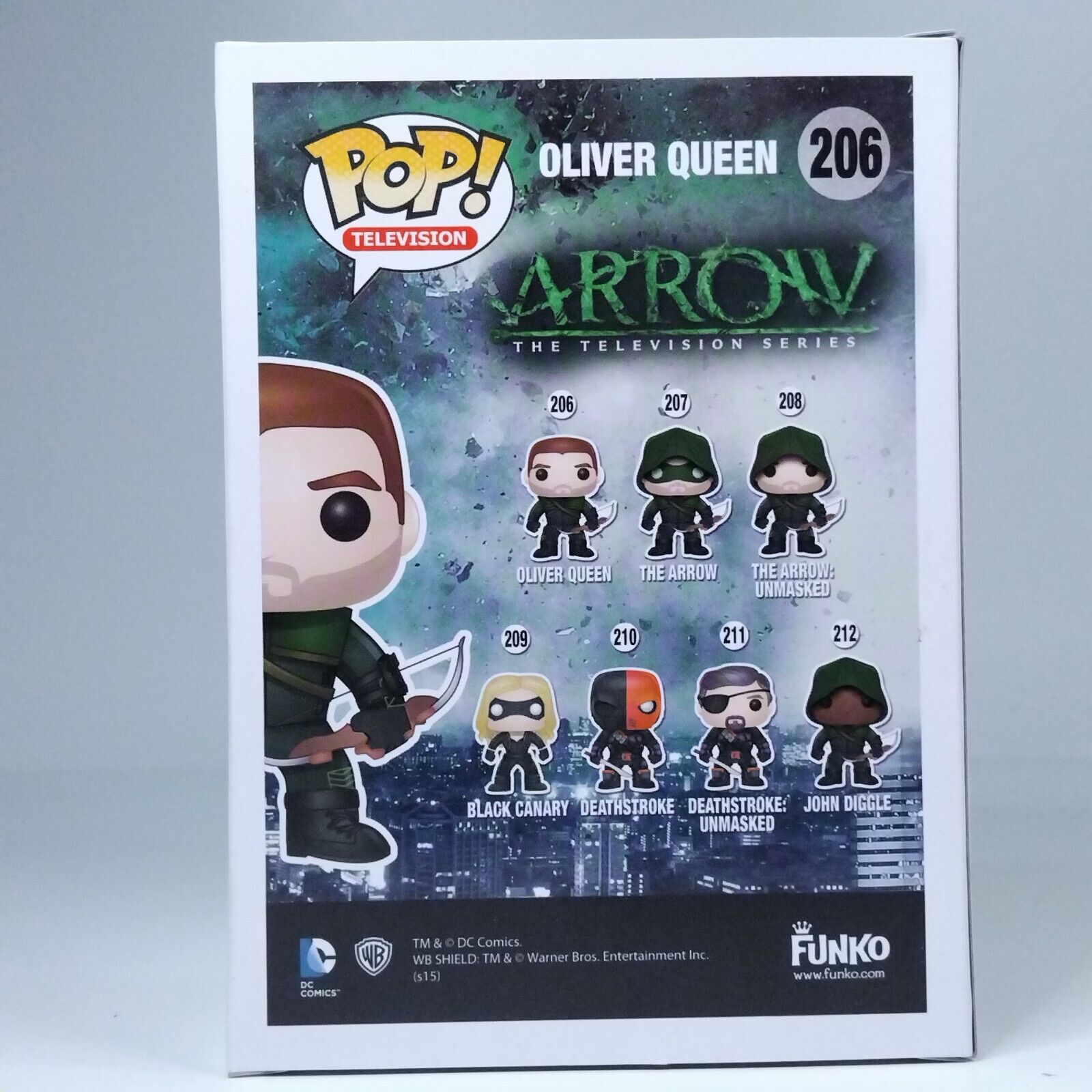 Funko Pop! TV DC Heroes Arrow Oliver Queen #206