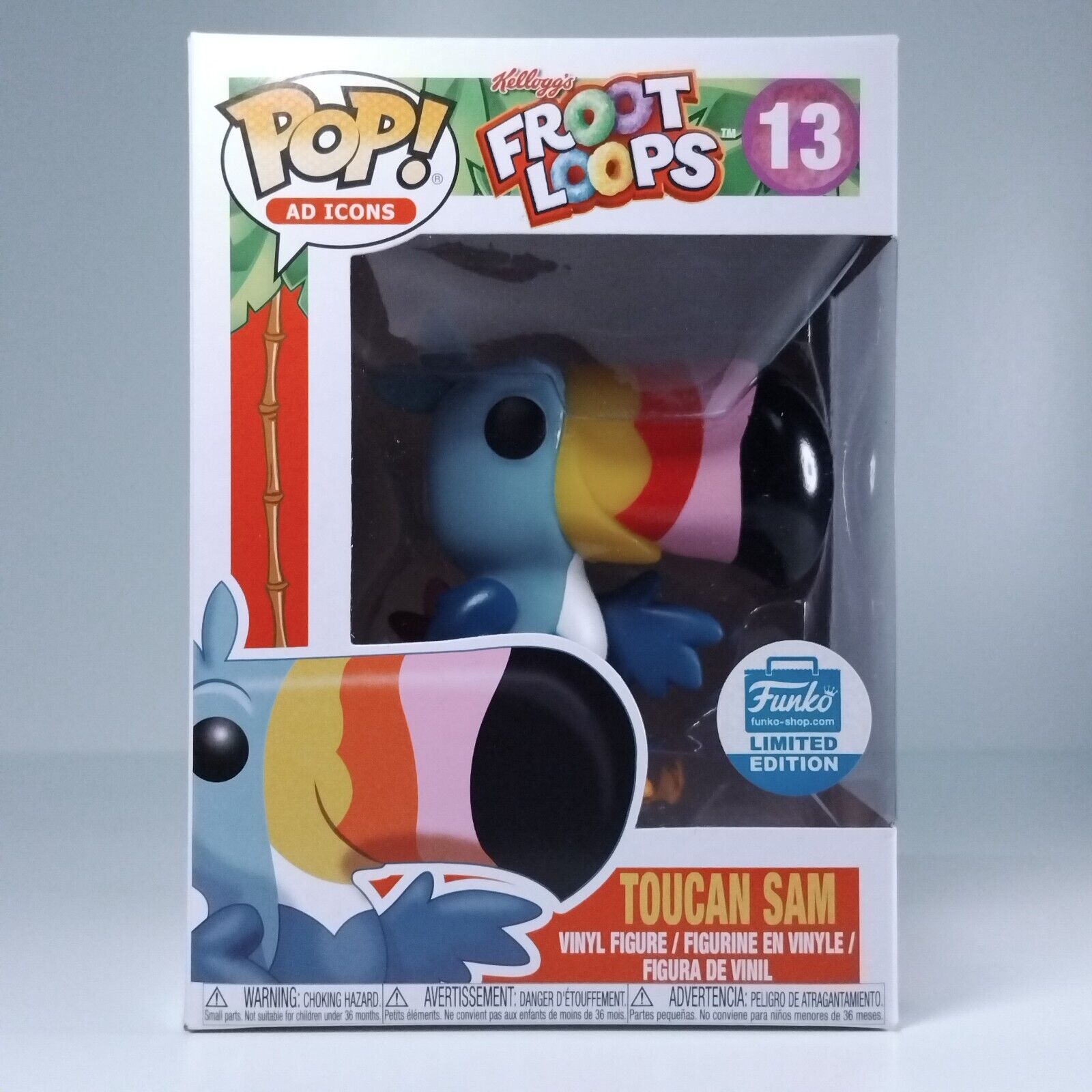 Funko Pop! Ad Icons Froot Loops Toucan Sam Limited Edition #13