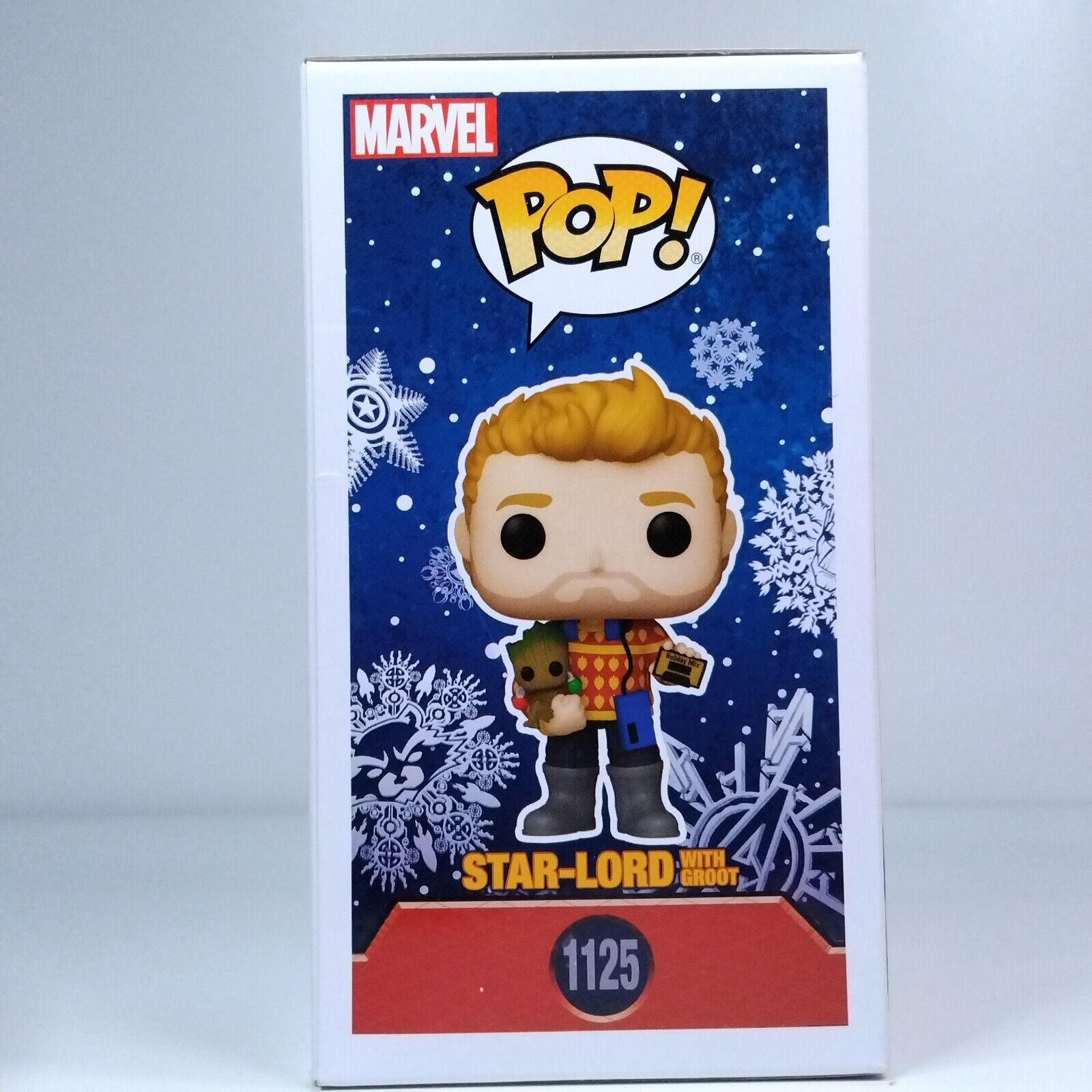 Funko Pop! Marvel Holidays Guardians of the Galaxy Star-Lord with Groot #1125