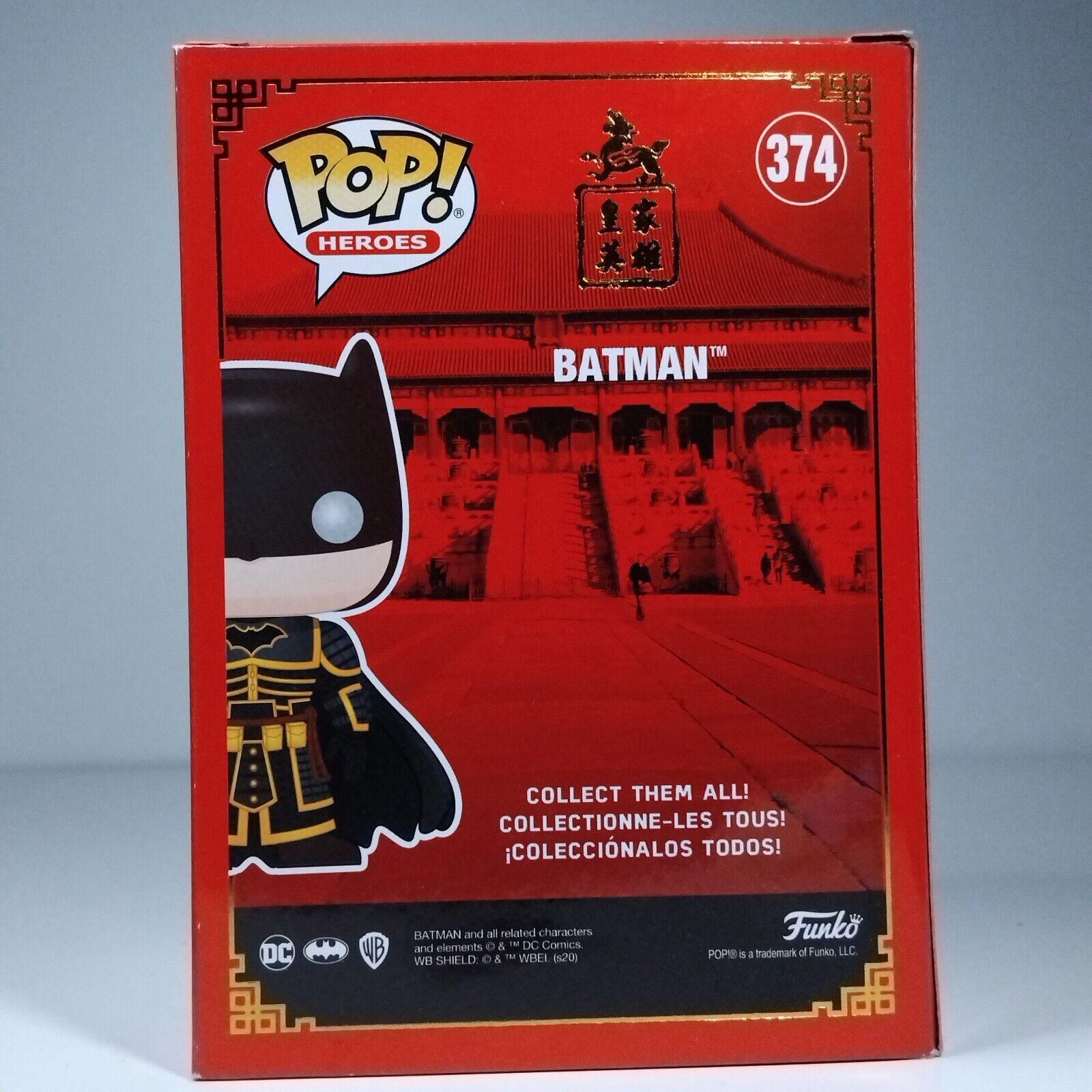 Funko Pop! DC Heroes Imperial Palace Metallic The Batman #374