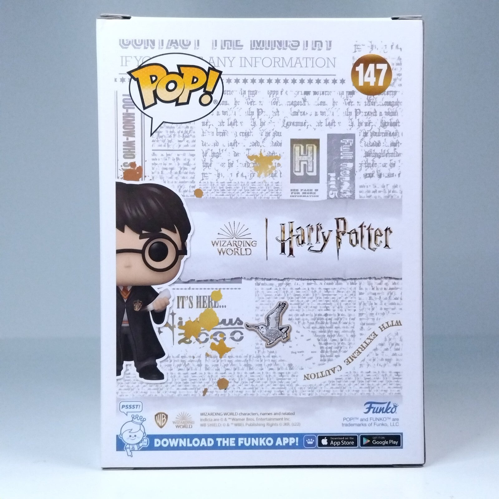Funko Pop! Harry Potter with Sword of Gryffindor & Basilisk Fang #147