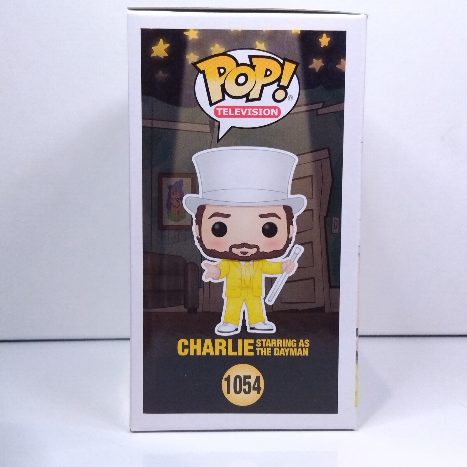 Funko Pop! TV Always Sunny Philadelphia Charlie Signed Charlie Day COA #1054 WS