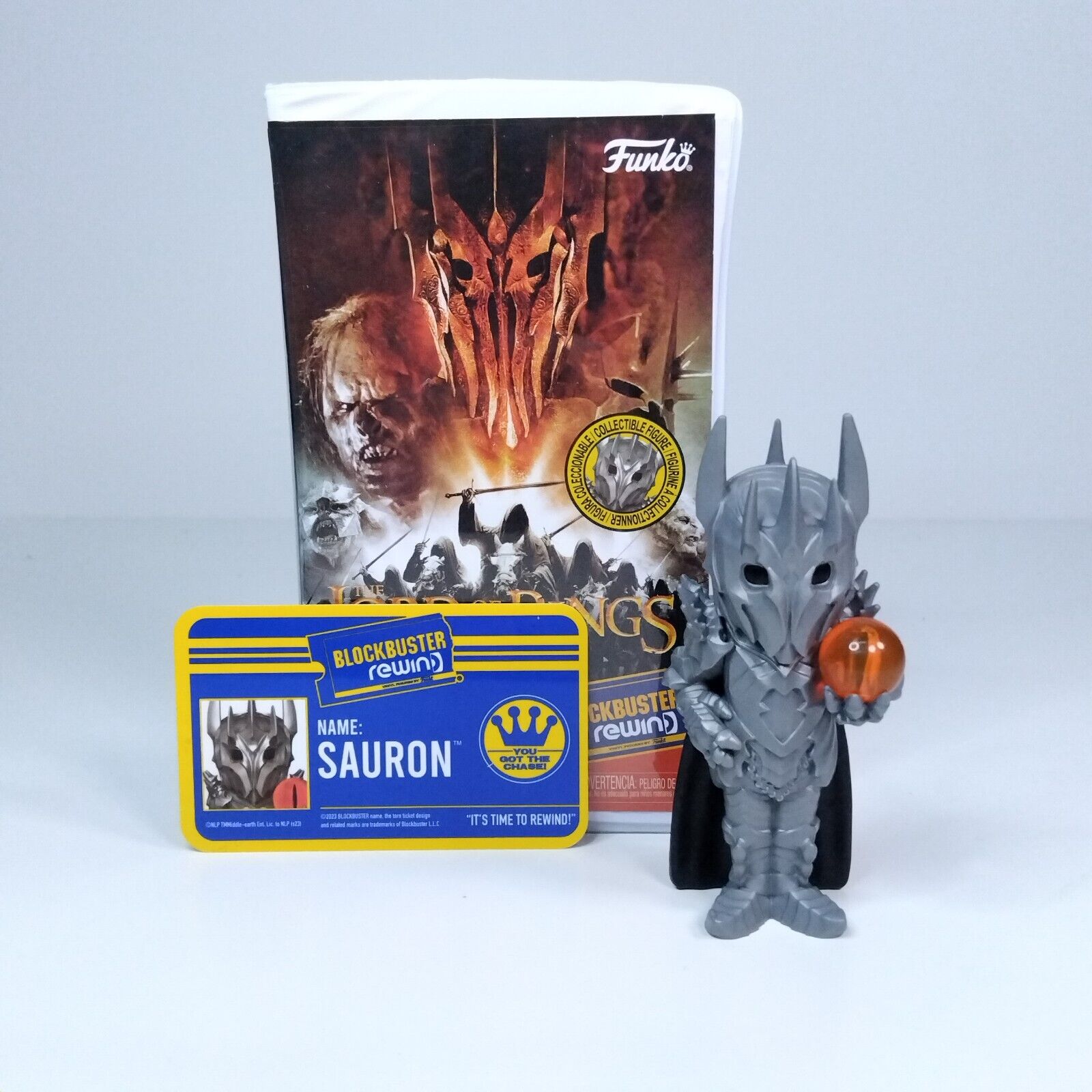 Funko Pop! Blockbuster Rewind Lord of the Rings Sauron Chase