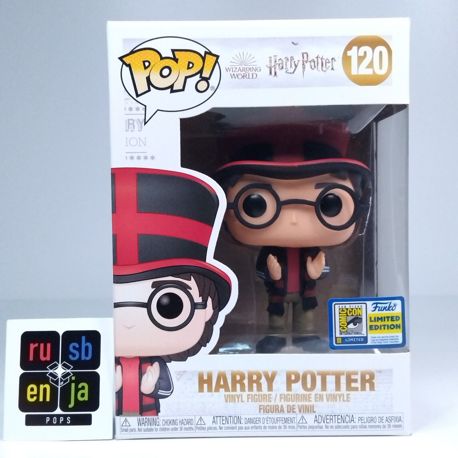 Funko Pop! Harry Potter Quidditch World Cup SDCC Comic Con Sticker #120